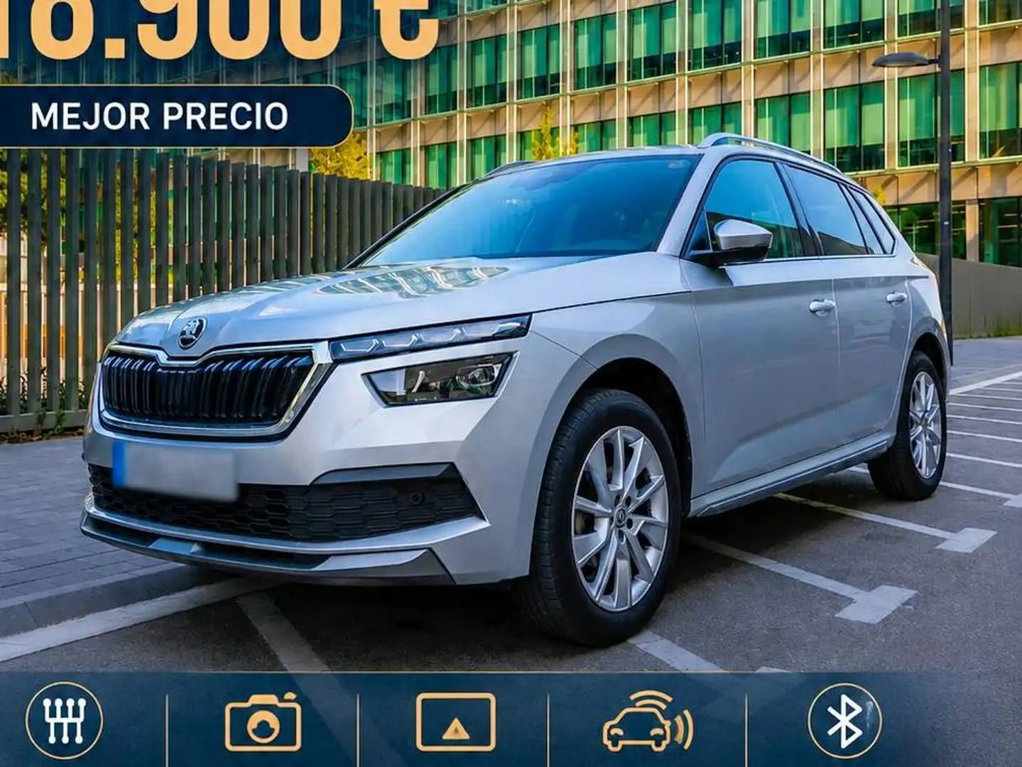 Skoda Kamiq Kamiq 1.5 TSI Style DSG Style Plateado - 1