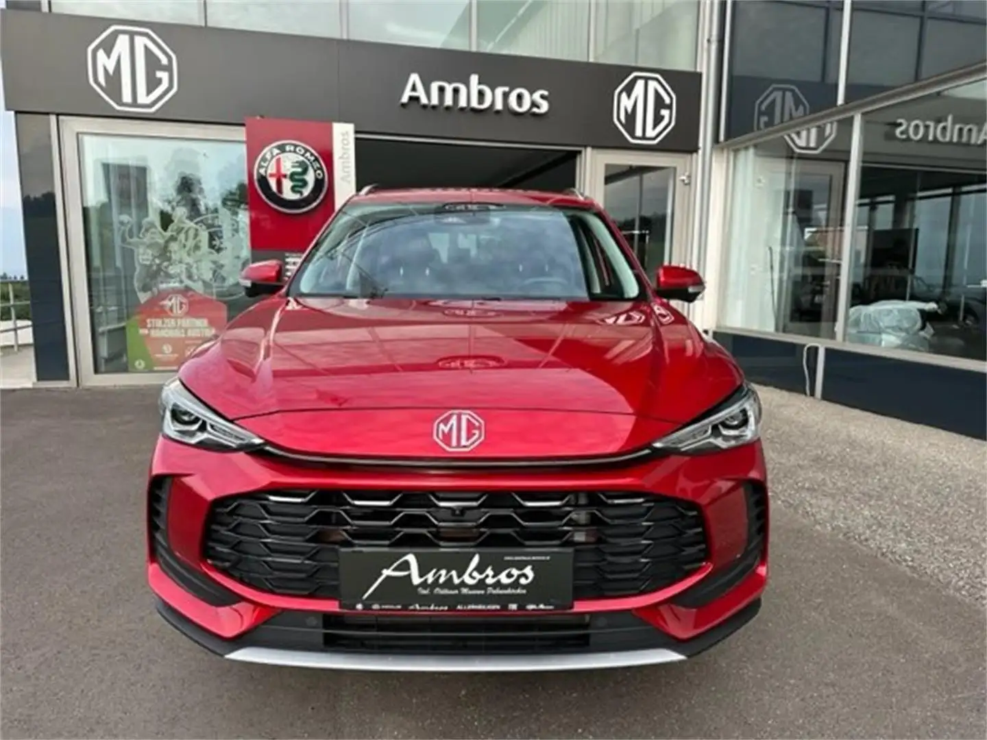 MG ZS HEV+ Luxury - LAGERND Rot - 2