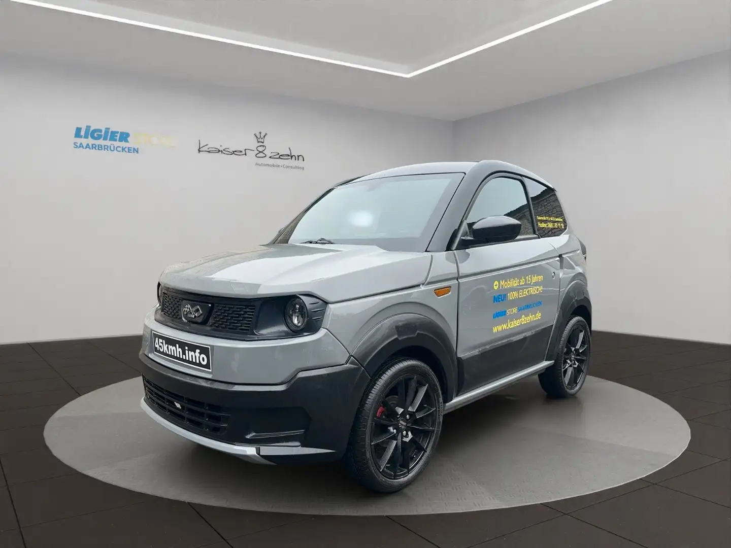 Ligier Myli MyLi E R.EBEL *Carplay**Servo* *Klima* Gri - 1