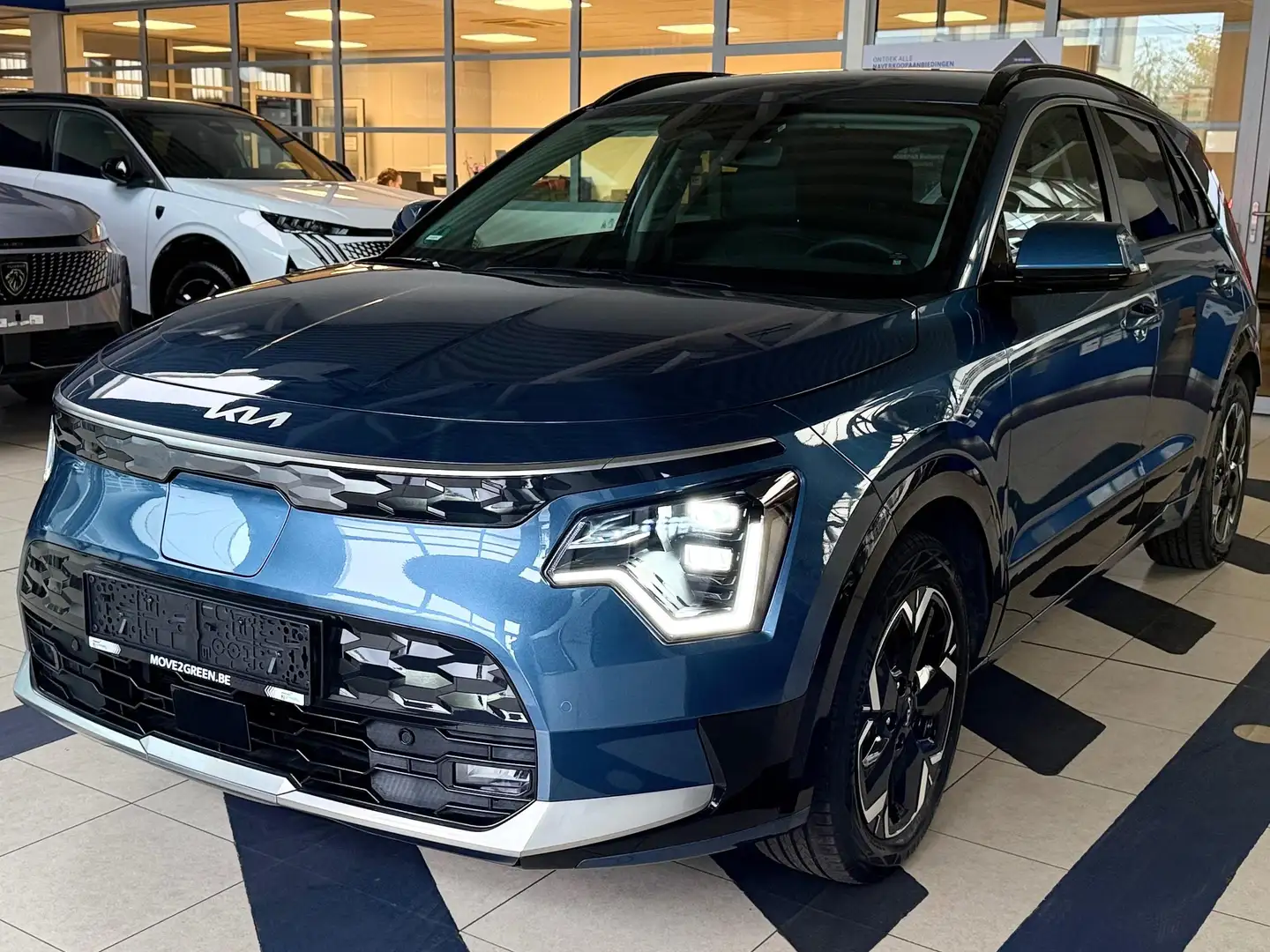 Kia e-Niro 150 kW Comfort & Style –Warmtepomp Elektri zetel Bleu - 1