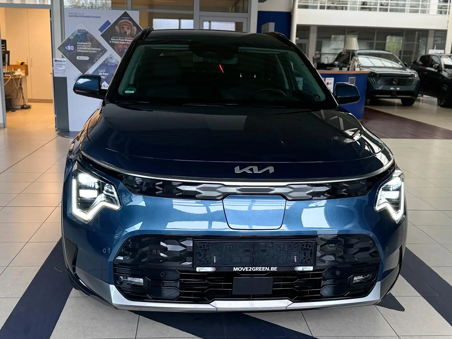 Kia e-Niro 150 kW Comfort & Style –Warmtepomp Elektri zetel Bleu - 2