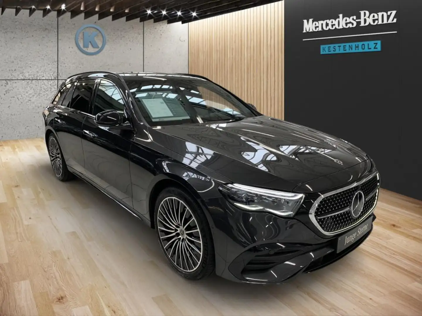Mercedes-Benz E 300 de 4M T *AMG*NIGHT*MBUX*MEMO*AHK*NAVI*SHZ* Grijs - 2
