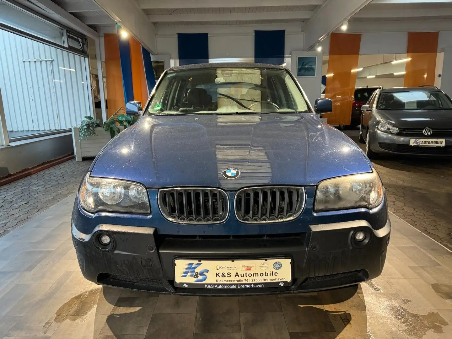 BMW X3 Baureihe X3 2.0d*GEWERBE*EXPORT* Blau - 2