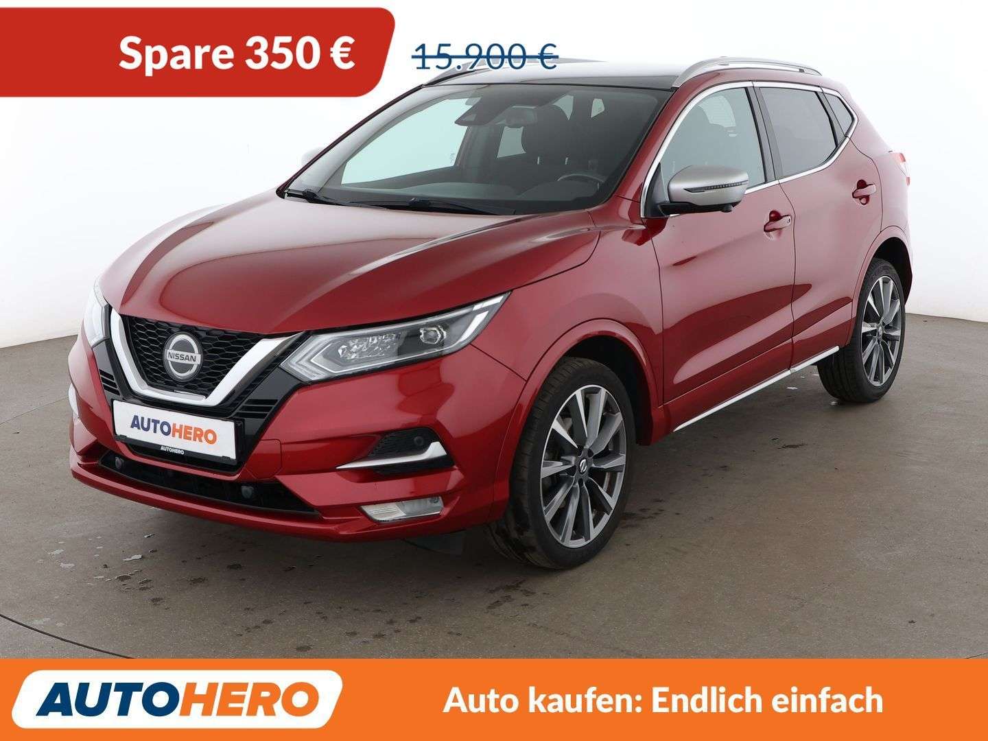Nissan Qashqai nuo 287 €/ mėn Benzinas 2020m. Kita Mechaninė