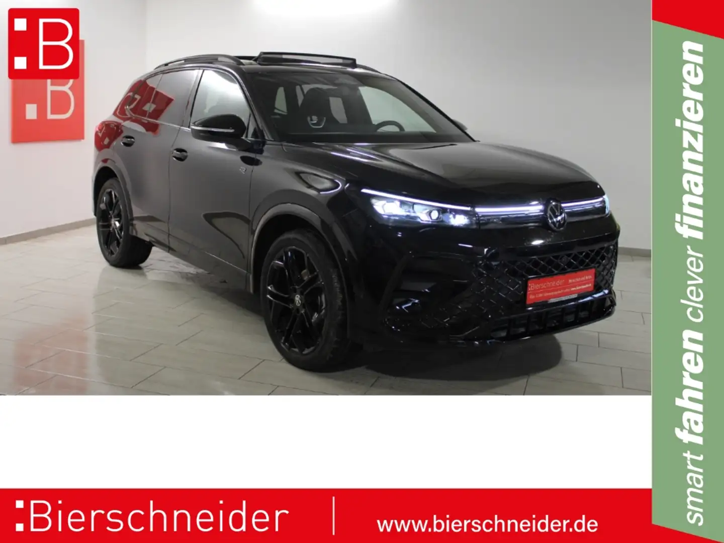 Volkswagen Tiguan 1.5 eTSI DSG 2x R-Line Black Style 20 AHK MATRIX H Schwarz - 1