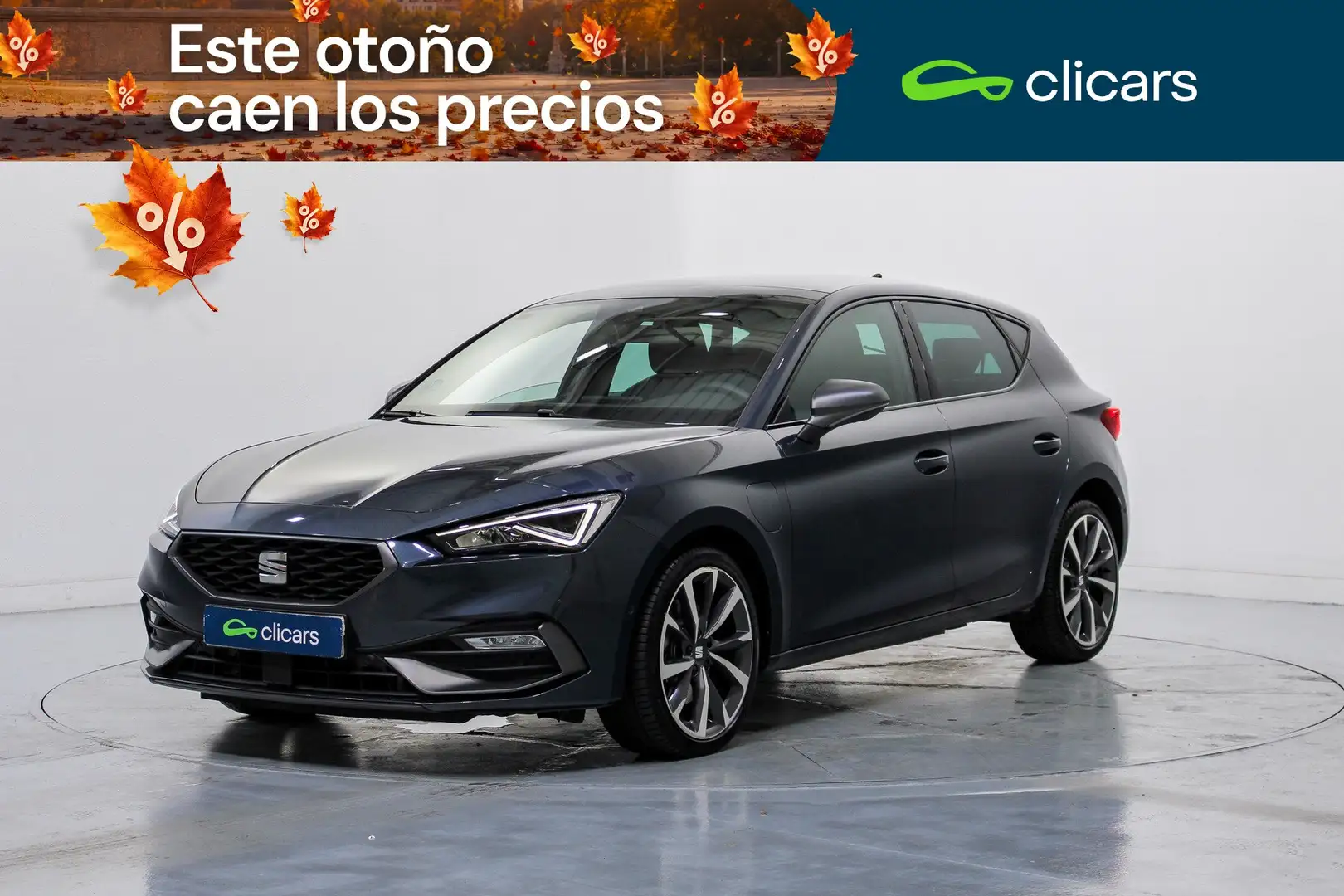 SEAT Leon 1.4 TSI e-Hybrid S&S FR DSG-6 204 Gris - 1