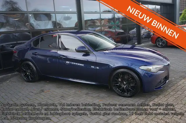 Alfa Romeo Giulia 2.0T Super, Xenon, Led, Leder, Navi, Clima, 19 inc