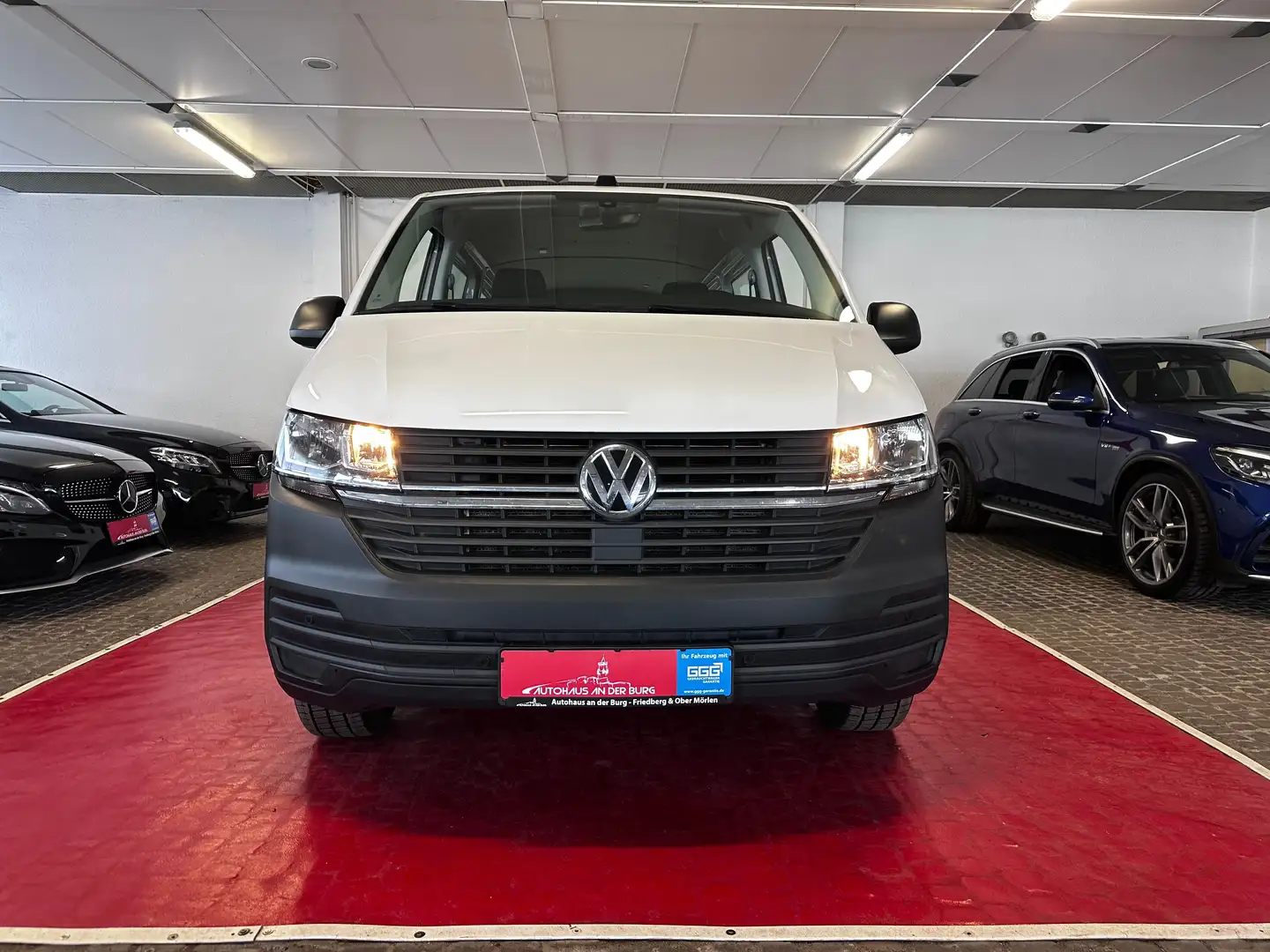 Volkswagen T6.1 Transporter lang 8.Sitzer//1.Hand//Kamera/ Blanc - 2