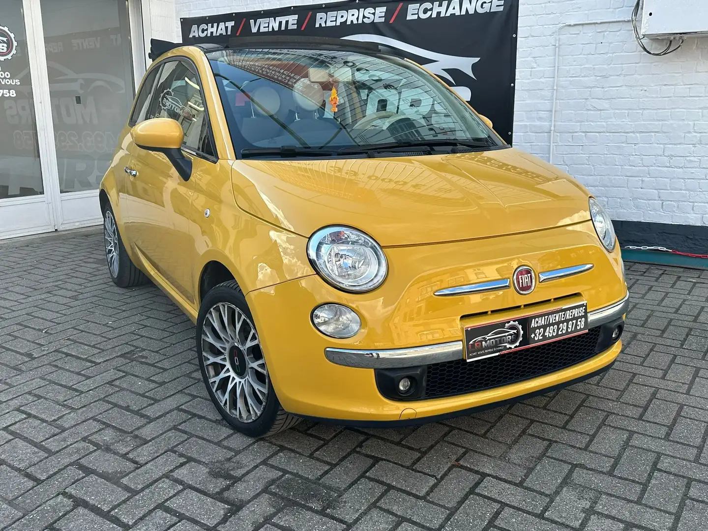 Fiat 500C 1.2i Color Therapy Galben - 1