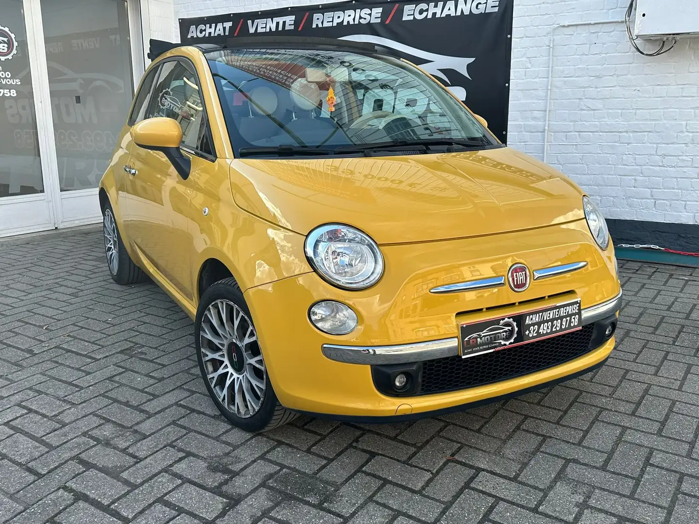 Fiat 500C 1.2i Color Therapy Galben - 2