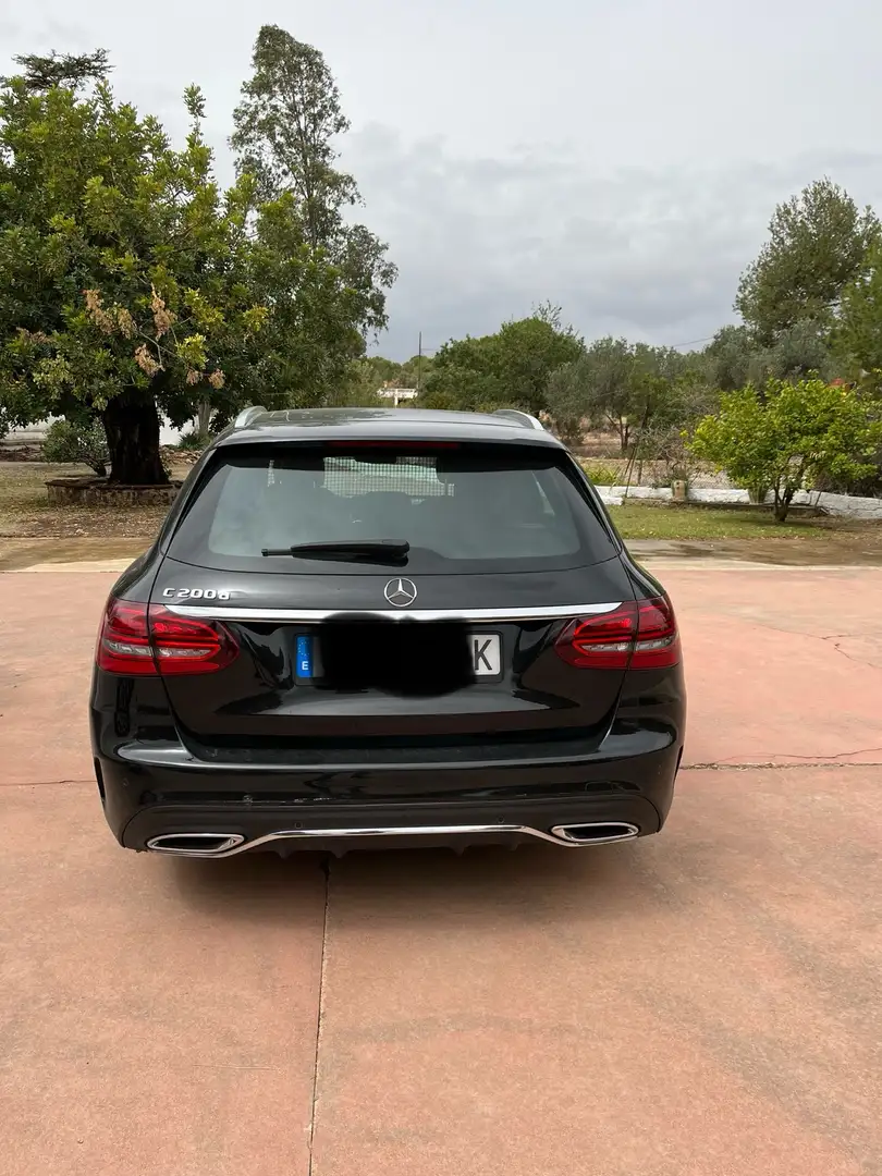 Mercedes-Benz C 200 Estate 200d 9G-Tronic Negro - 2