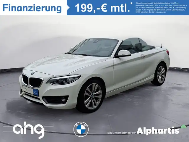 Bmw 218 i Cabrio Aut. Navi Business Klimaaut. PDC RFT