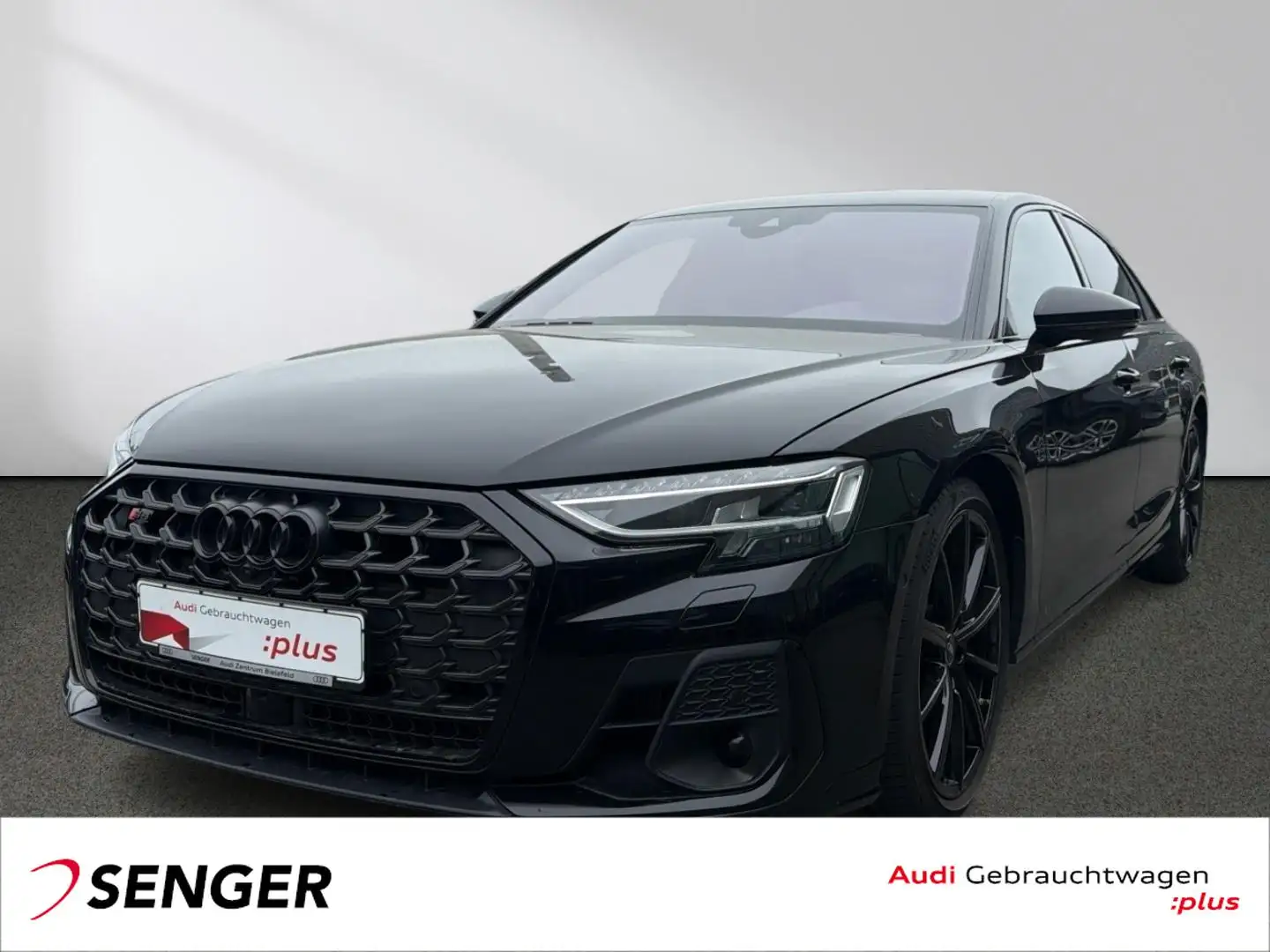 Audi S8 4.0TFSI quattro Matrix ACC B&O Navi 21" Leder Schwarz - 1