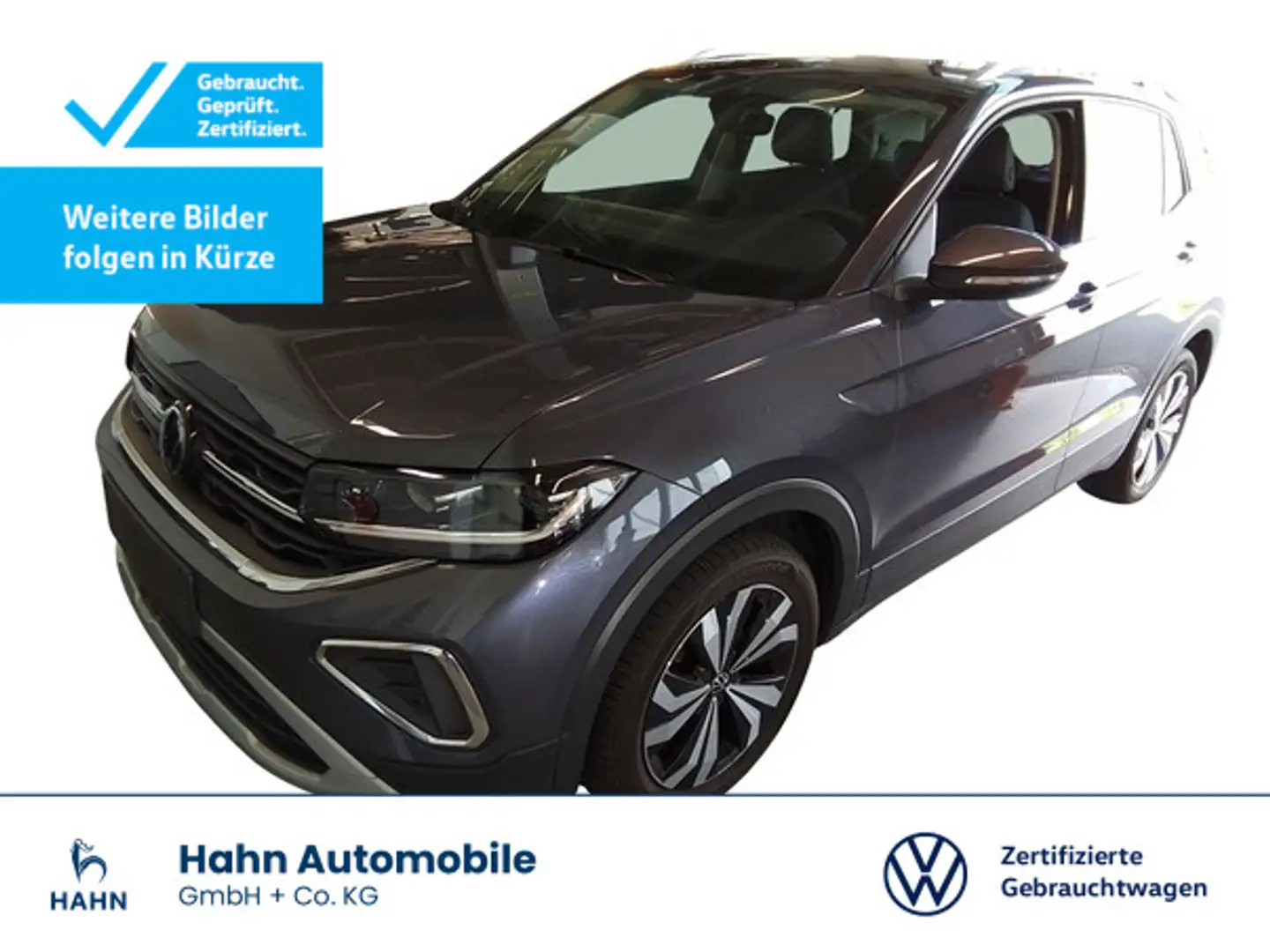 Volkswagen T-Cross 1.0TSI DSG Style Matrix Navi ACC CAM APP Grau - 1