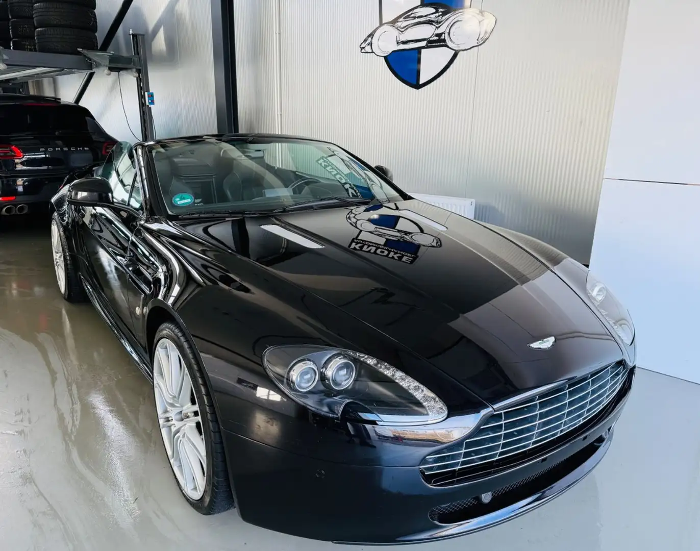 Aston Martin V8 V8 VANTAGE 'S' CABRIO  orig. 20Zoll Aston Martin Negro - 2