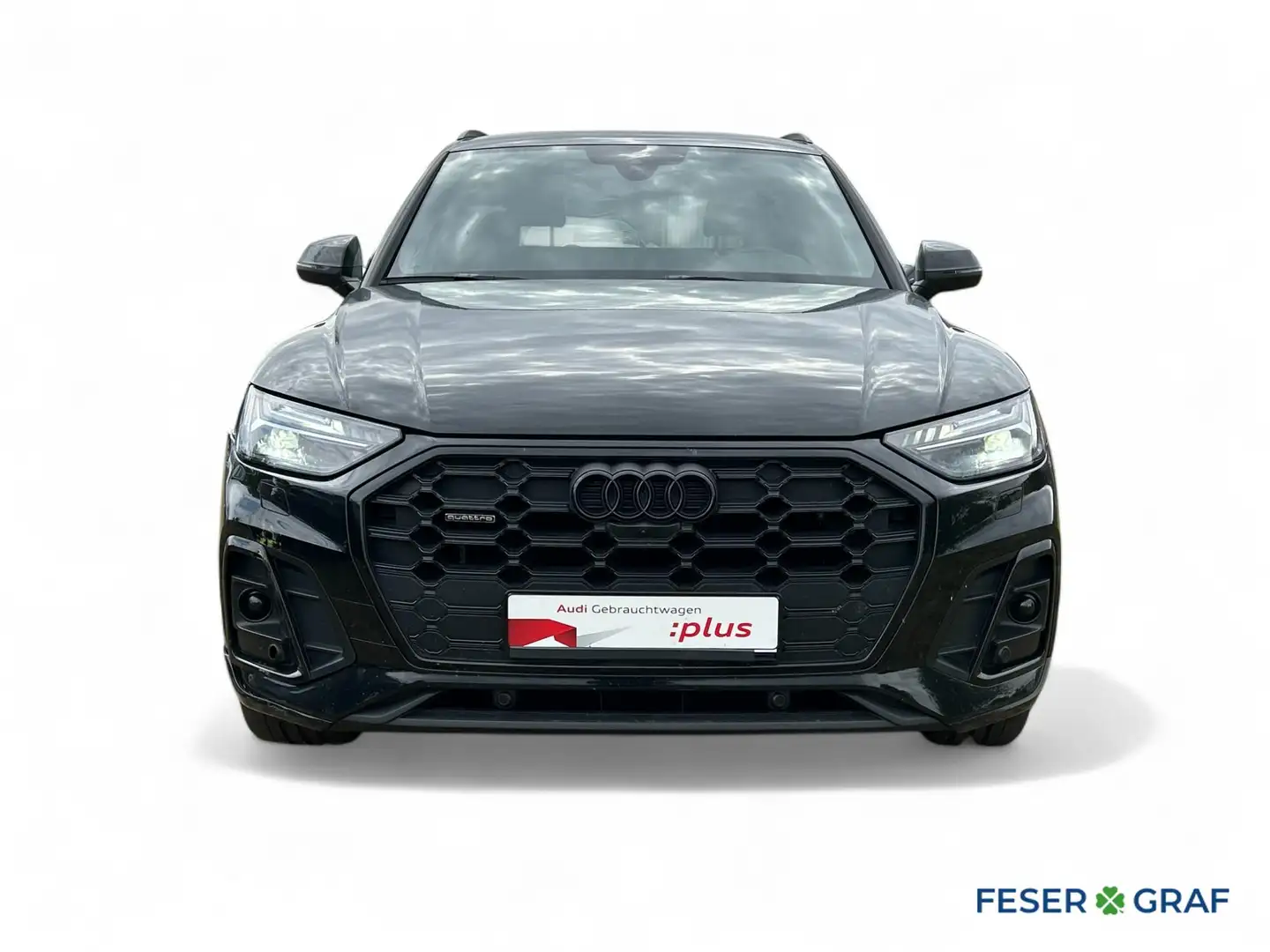 Audi Q5 S Line 40 TDI quattro Matrix/360°Cam/VC+/Navi/Phon Schwarz - 2