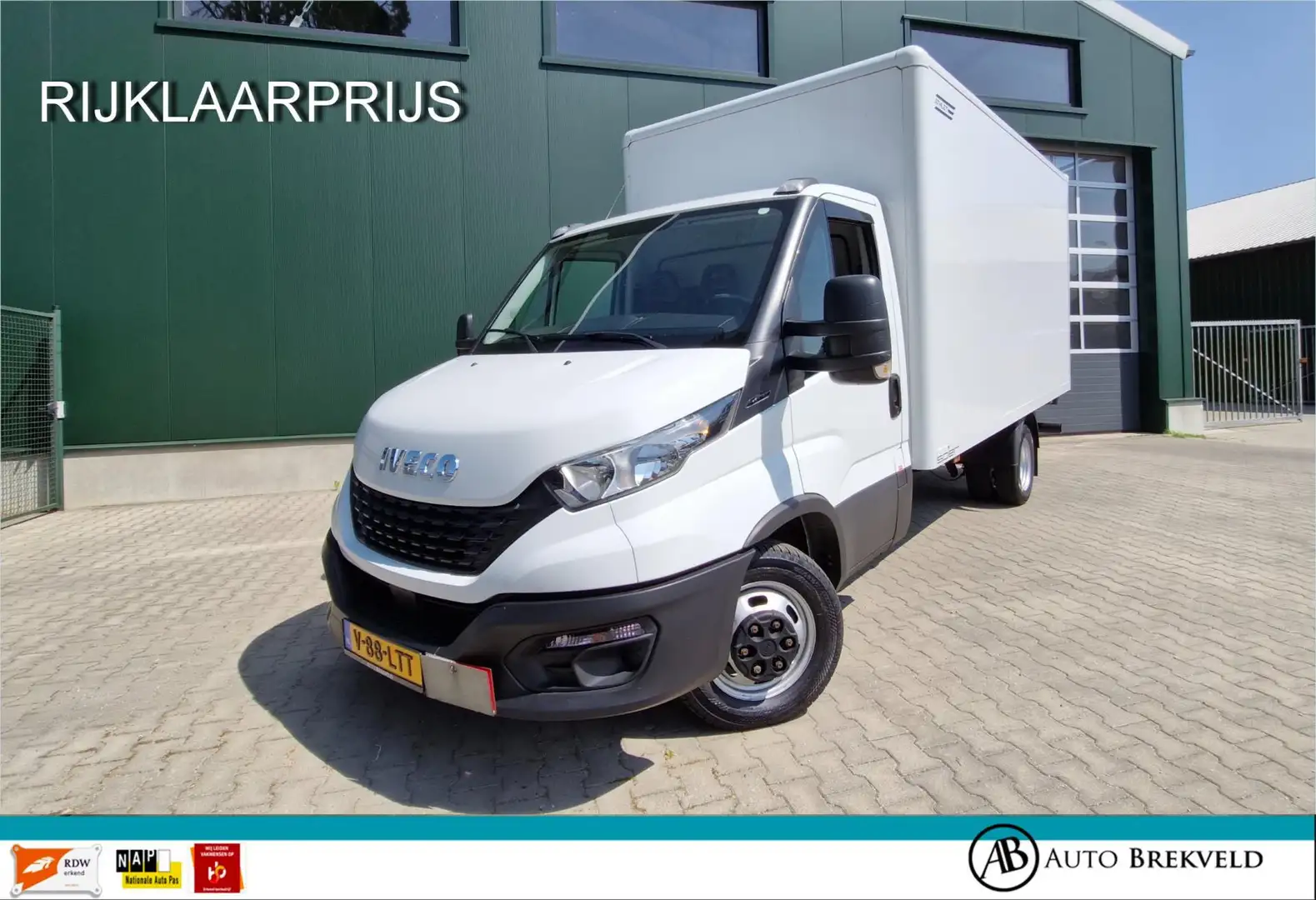 Iveco Daily 35C16H 2.3 410 156PK | Rijklaarprijs | Laadklep Ba Wit - 1