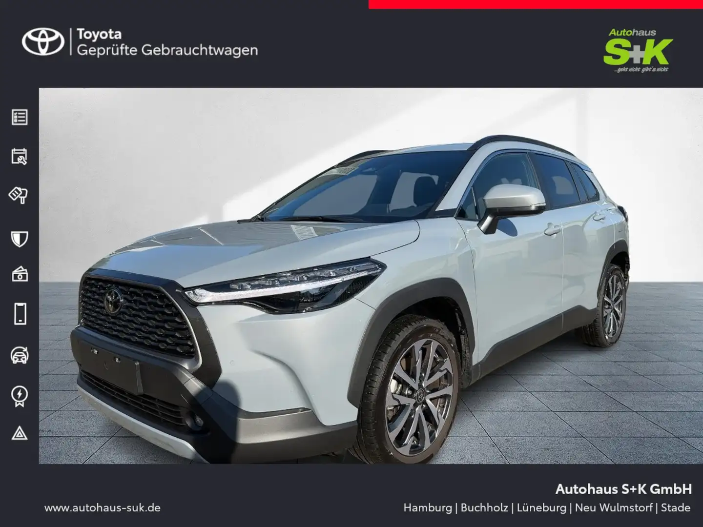 Toyota Corolla Cross Hybrid Style++++++SHZ+KLIMA+PDC+++ Gris - 1