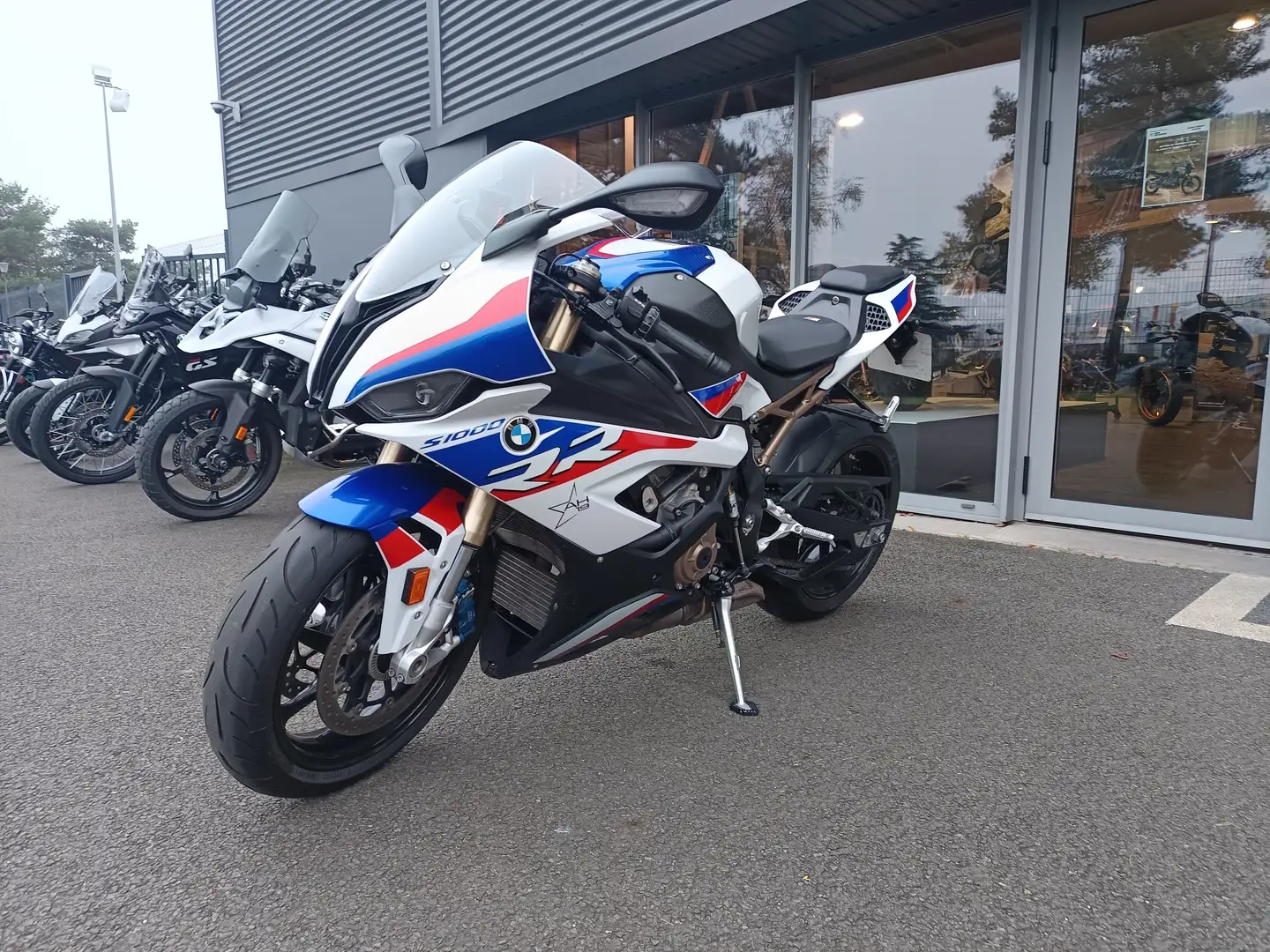 BMW S 1000 RR Pack M Blanc - 1