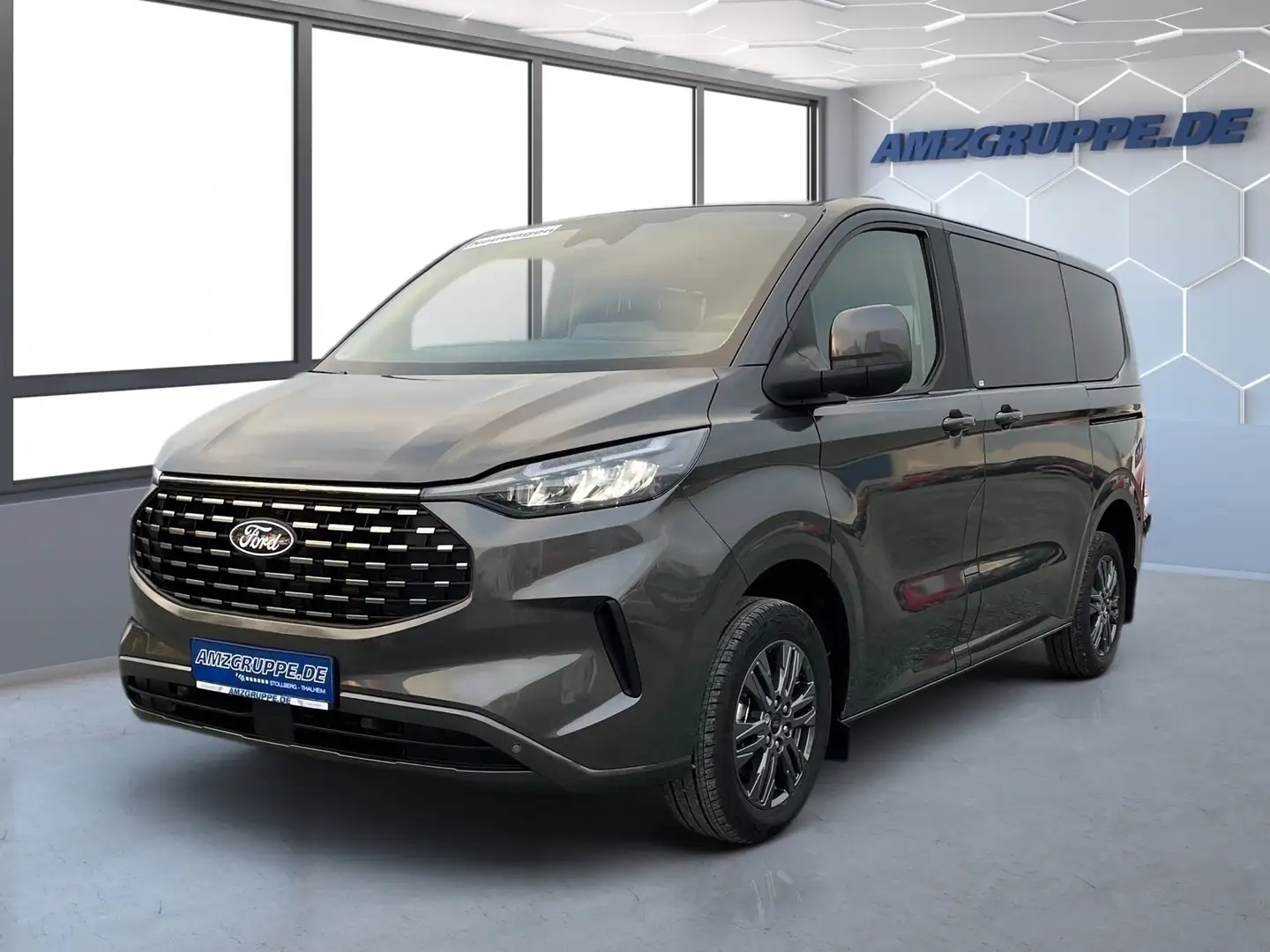 Ford Tourneo Custom L1 Titanium 5J.*Gar.+Pano+LEDER+ Szürke - 2