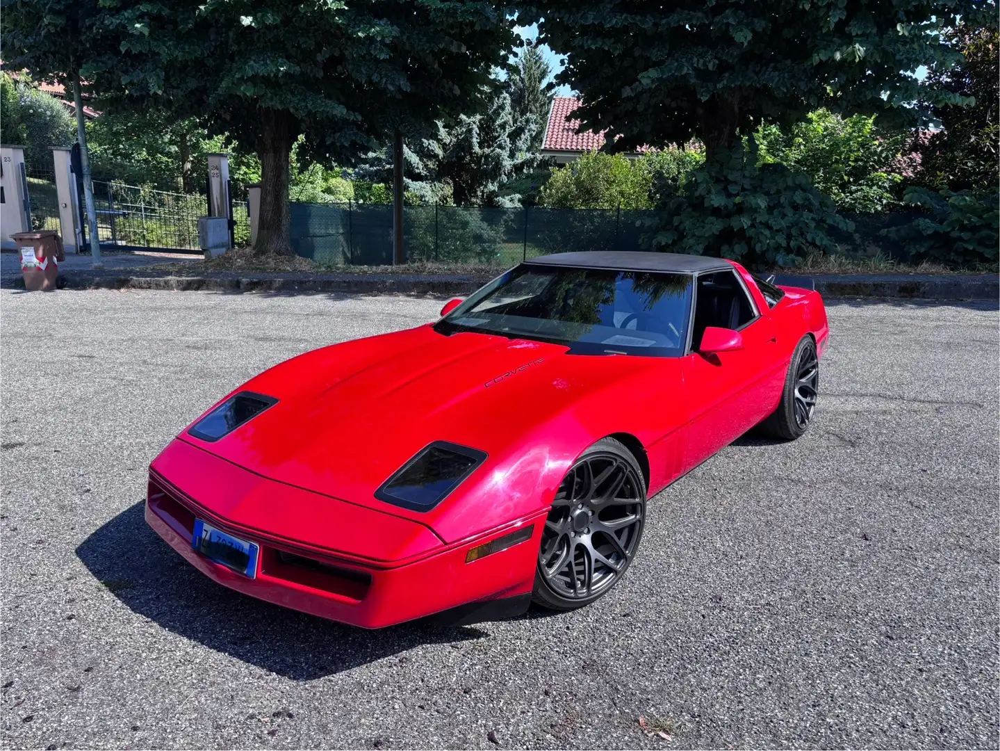 Corvette C4 Targa Manuale Rood - 1