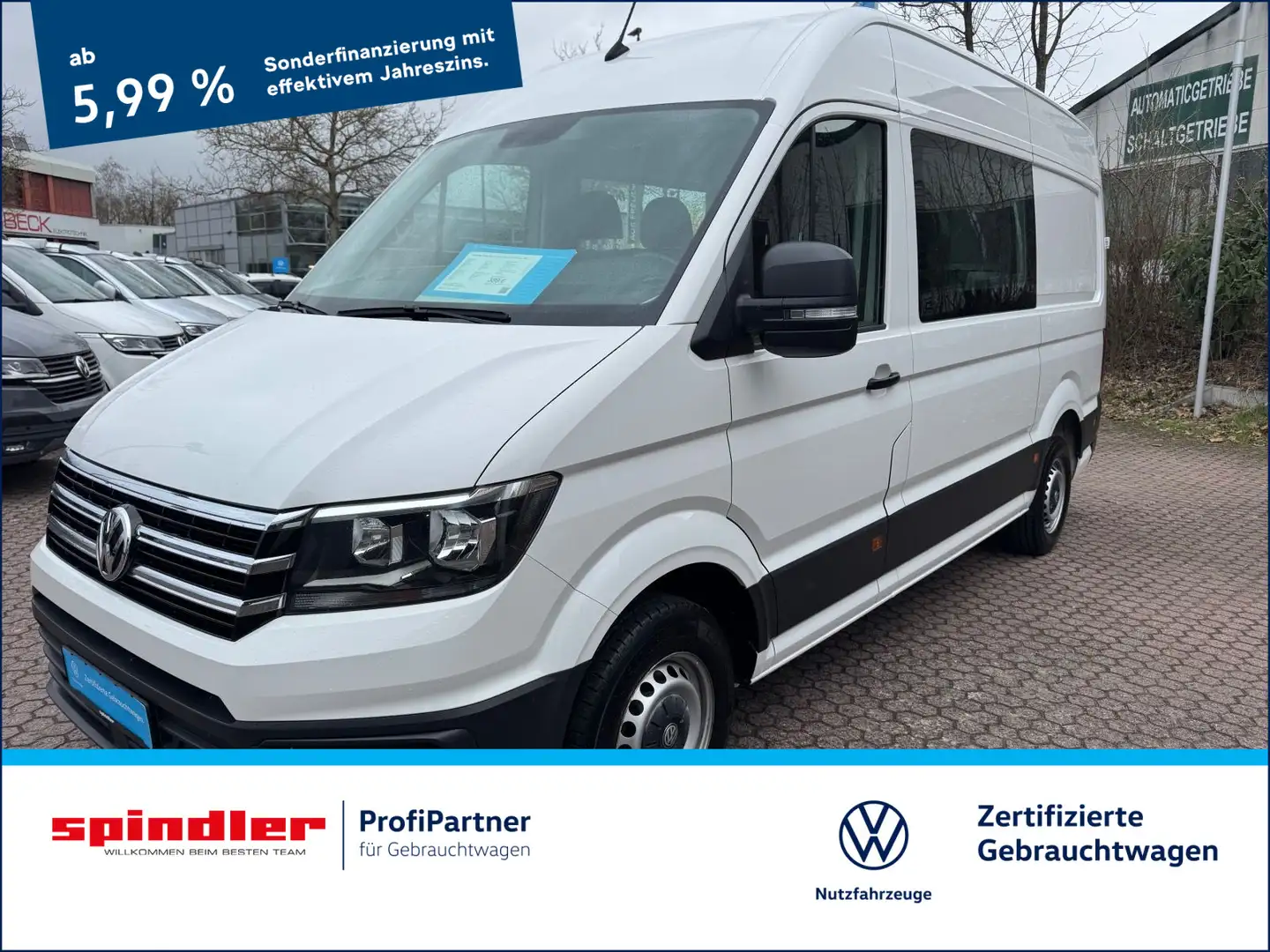 Volkswagen Crafter Plus 35 Kasten HD L2H2 / Bluetooth, PDC Blanco - 1