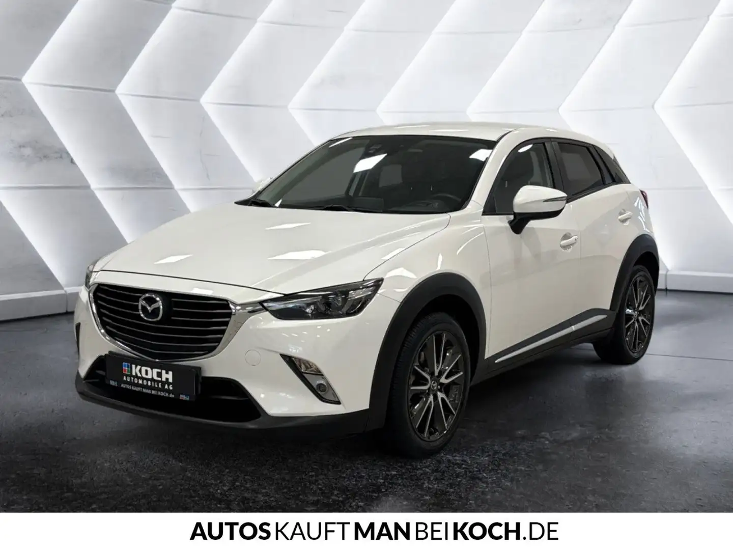 Mazda CX-3 2.0 SKYACTIV-G Sports-Line NAVI SHZ KAMERA Weiß - 2