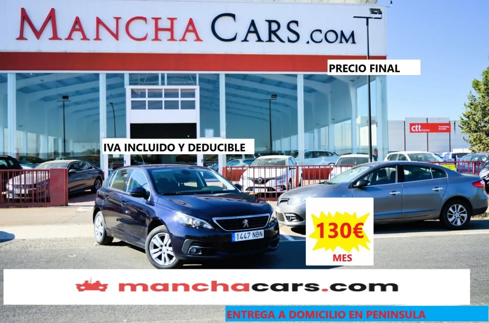 Peugeot 308 1.5BlueHDi S&S Active 130 Bleu - 1