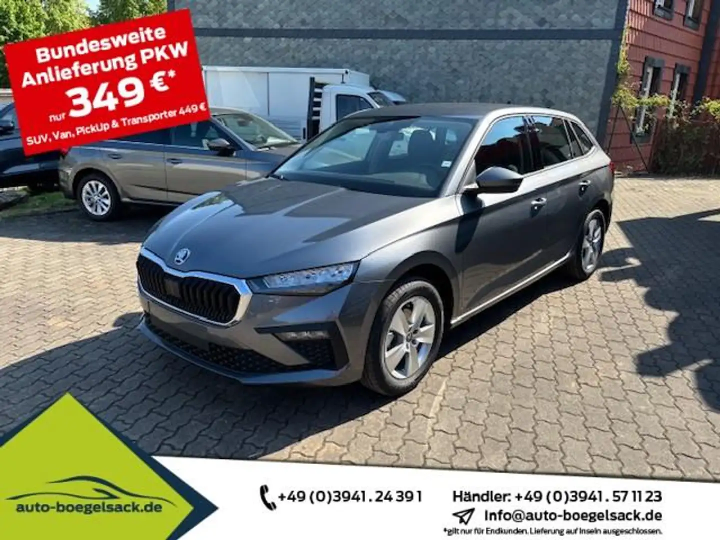 Skoda Scala 1.0 TSI "130 JAHRE"+CLIMATRONIC+5JGARANTIE Grau - 1
