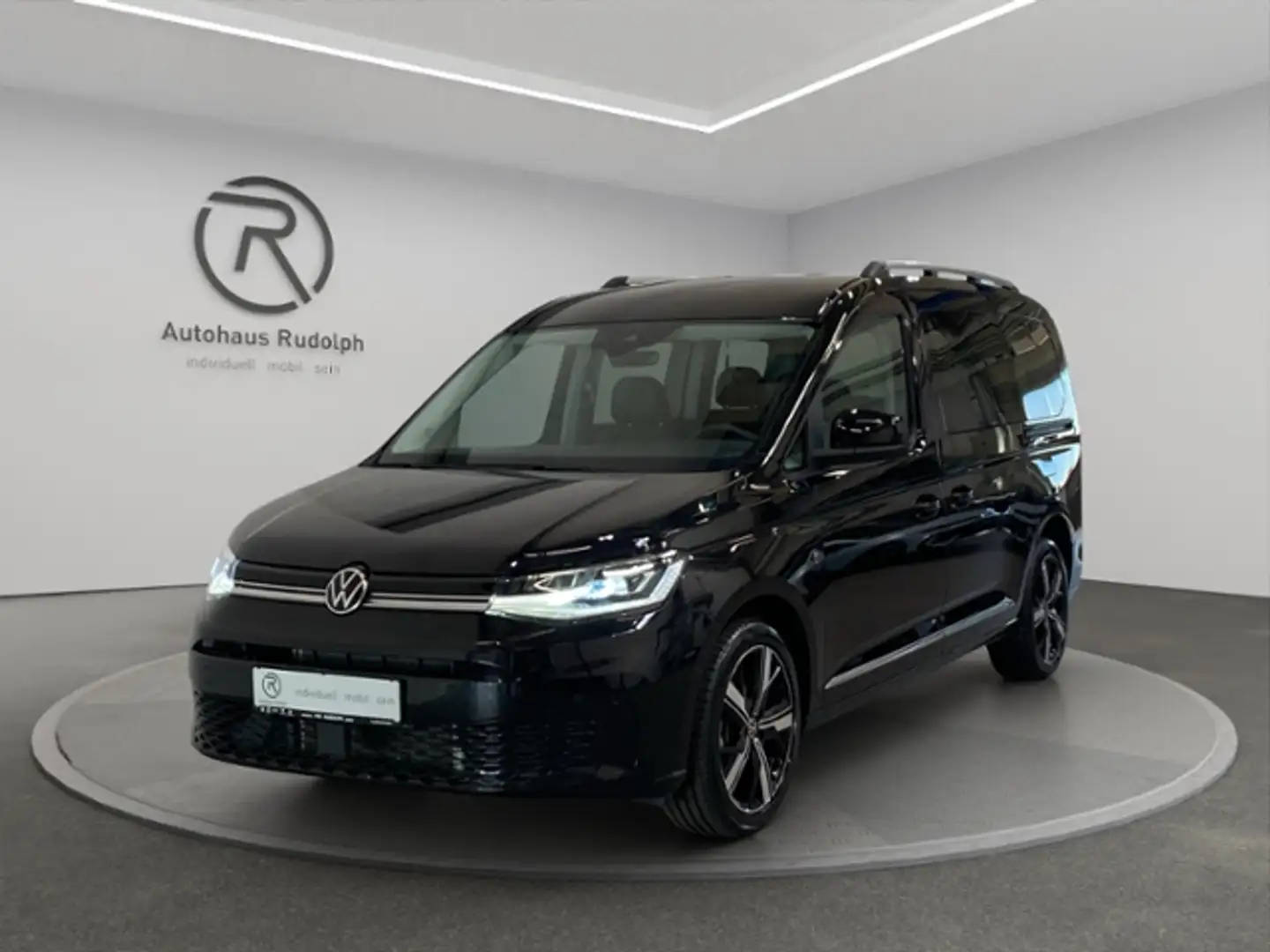 Volkswagen Caddy 1.5 TSI DSG Style / 7-Sitzer Navi AHK Schwarz - 2