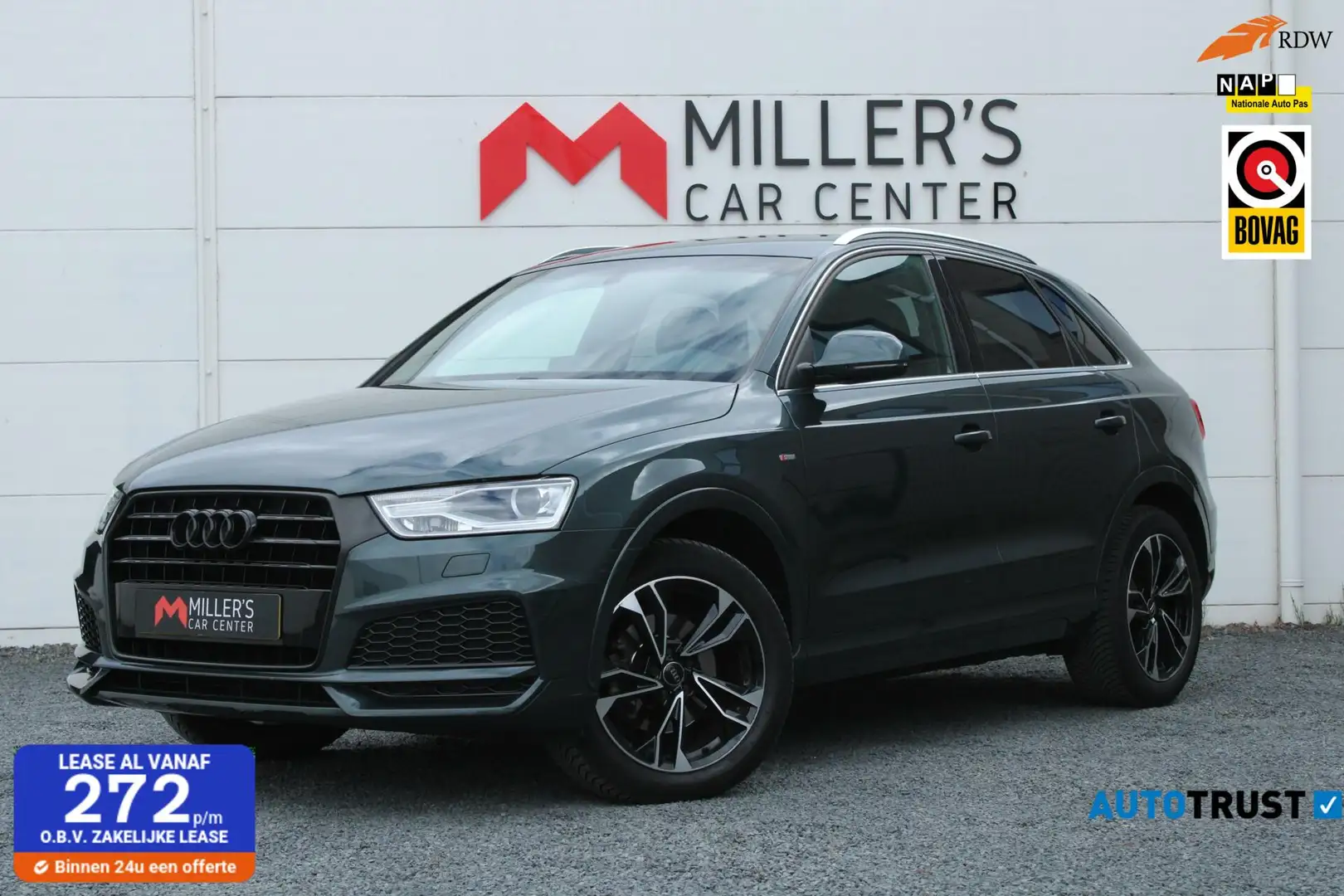 Audi Q3 1.4 TFSI CoD Sport Pro S-LINE CRUISE NAVI 150PK LE Verde - 1