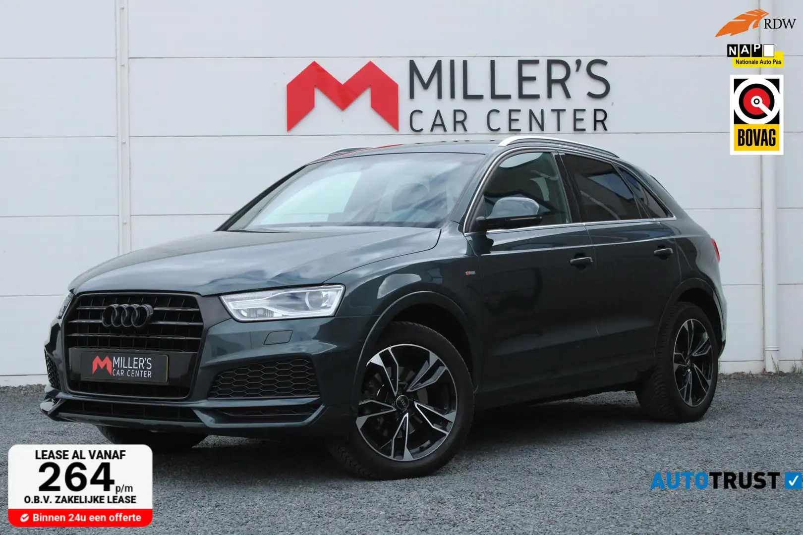Audi Q3 1.4 TFSI CoD Sport Pro S-LINE CRUISE NAVI 150PK LE Verde - 1