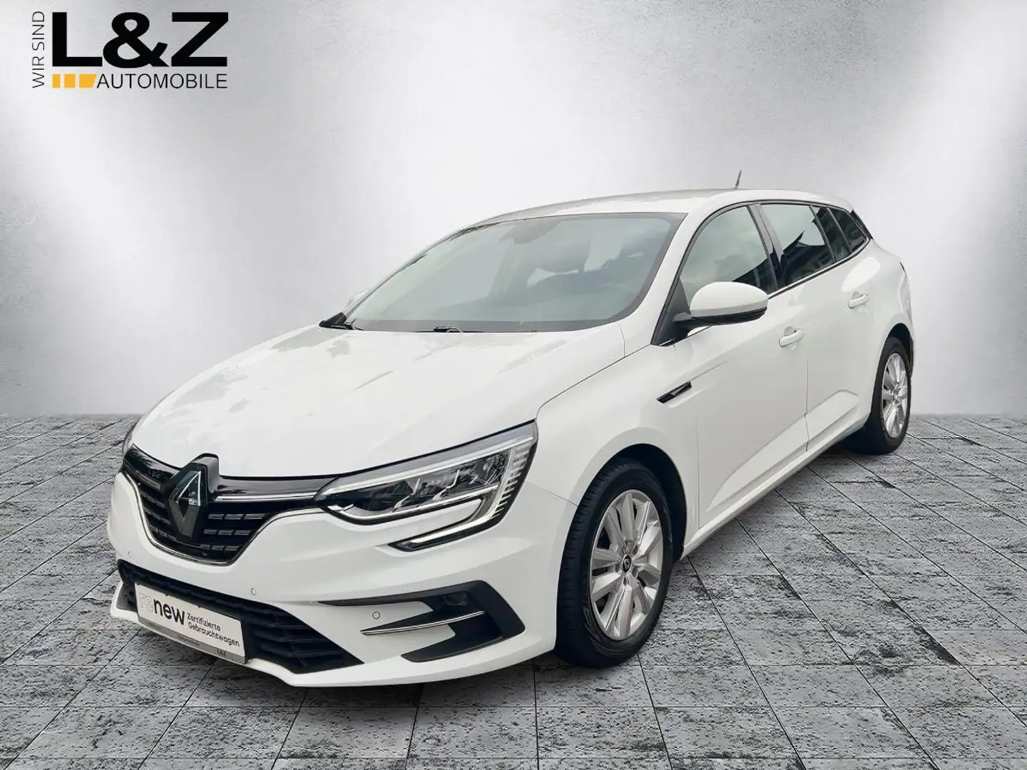 Renault Megane Grandtour dCi 115 Equilibre *Navi,PDC,GJR* Blanc - 1