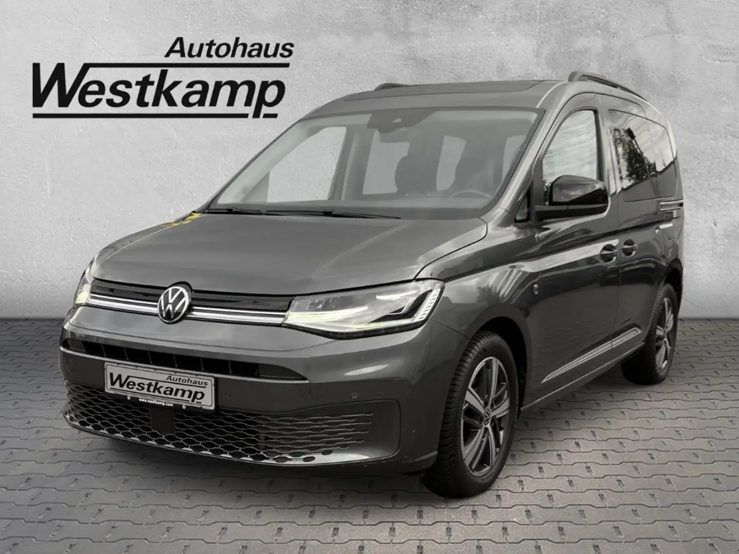 Volkswagen Caddy 2.0 TDI Move Anh.Kpl. Ganzj.Reifen Grijs - 1