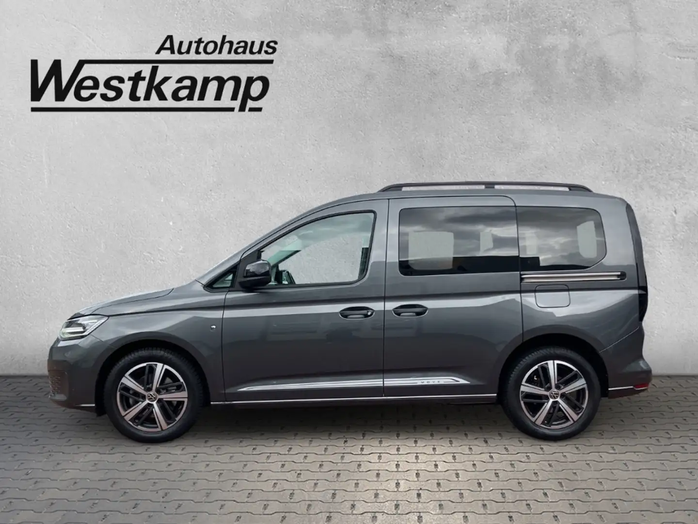 Volkswagen Caddy 2.0 TDI Move Anh.Kpl. Ganzj.Reifen Grijs - 2
