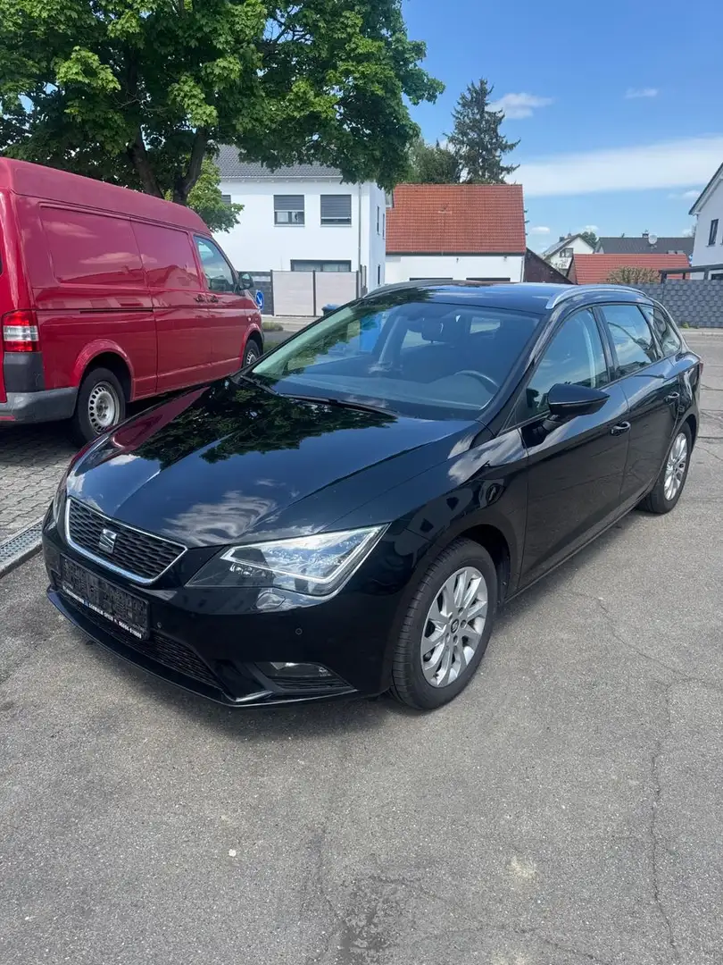 SEAT Leon 2.0 TDI ST Style 8Fach,Navi,Temp,Sitzh,LED Negro - 1