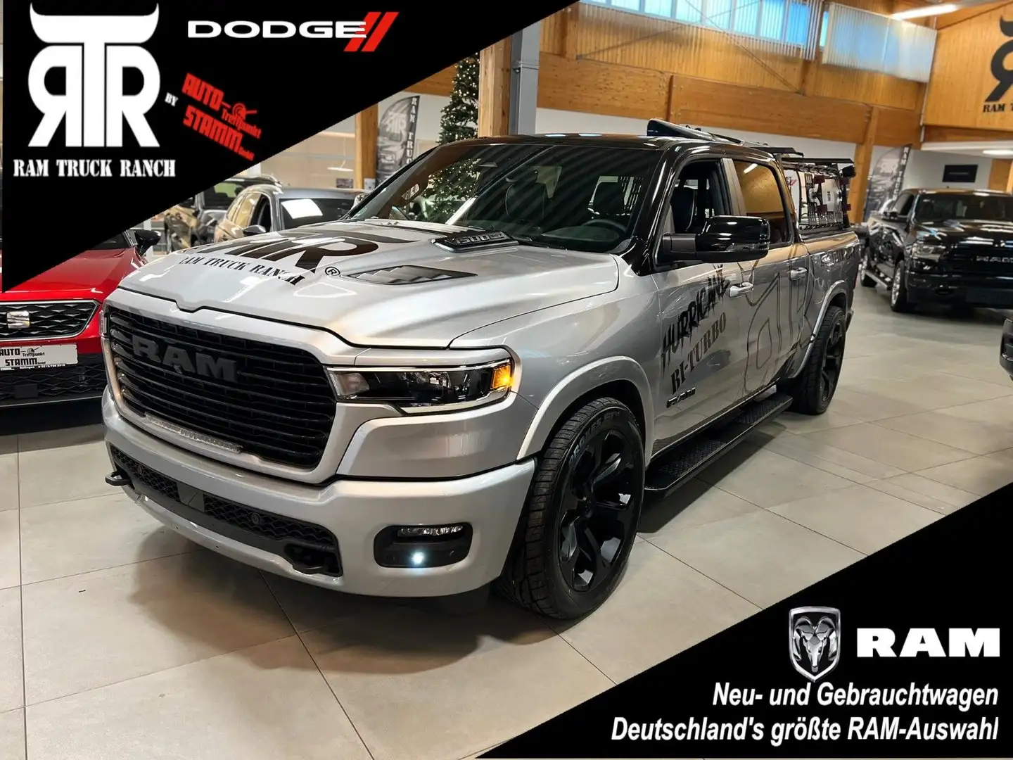 Dodge RAM 1500 Laramie Sport 3.0L RTR Umbau Argent - 1