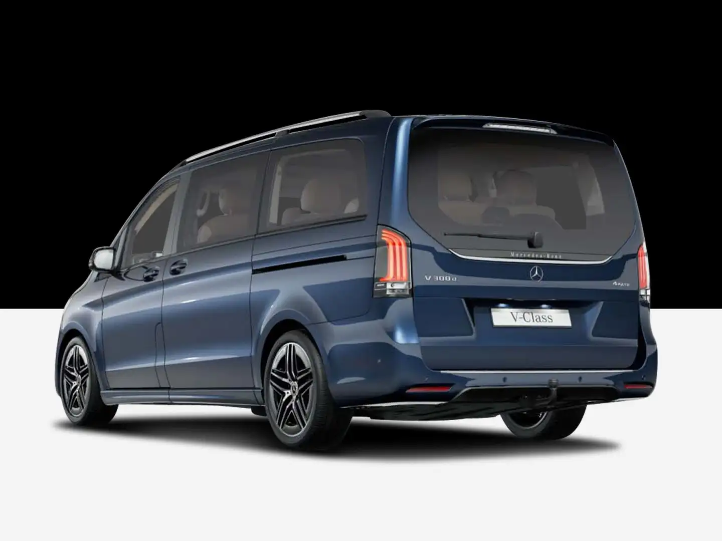 Mercedes-Benz V 300 V 300 d 4MATIC EXCLUSIVE Lang  AMG Line/Basic/Navi Bleu - 2