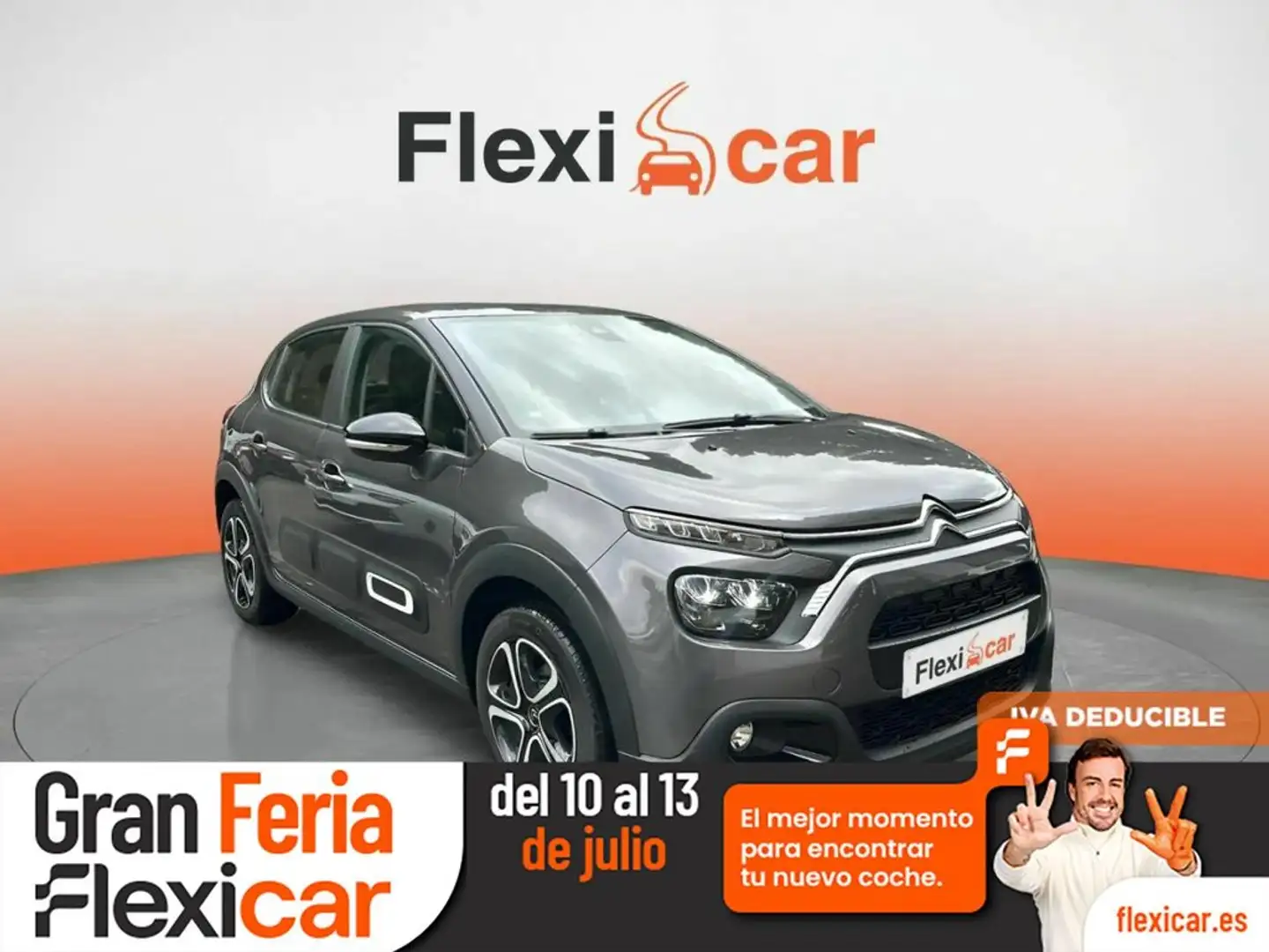 Citroen C3 BlueHDi 75KW (100CV) Plus Gris - 1