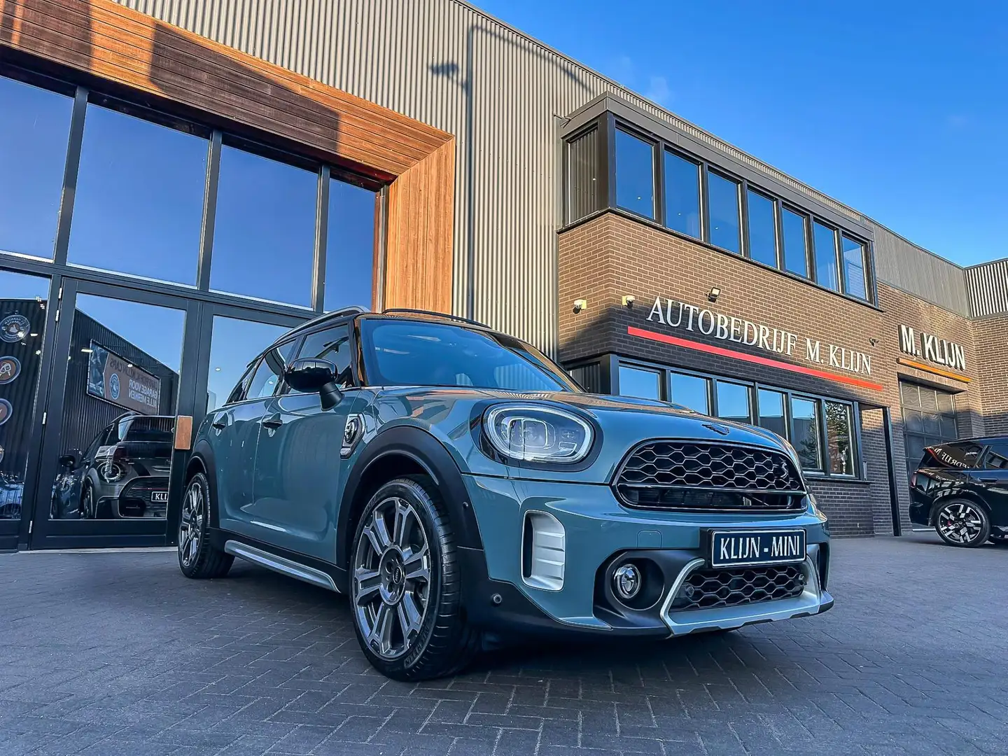 MINI Cooper S Countryman Mini 2.0 E ALL4 MINI Yours Aut 220pk/Lounge leder/ Groen - 1