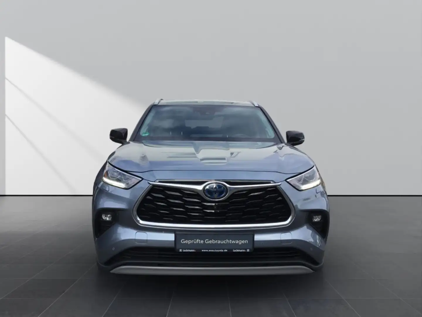 Toyota Highlander Hybrid Luxury 7-Sitzer*Leder*360°*JBL* Blau - 2