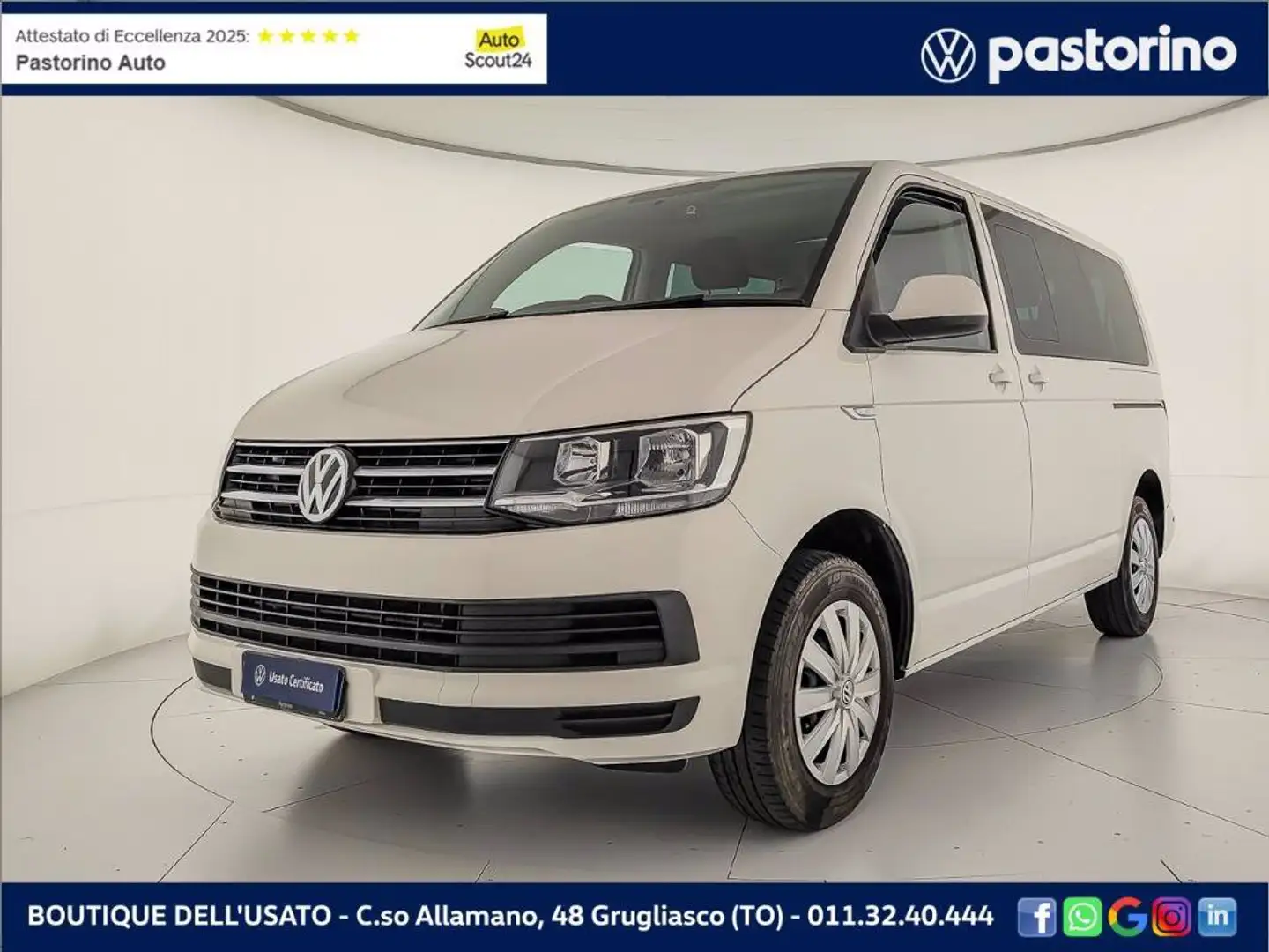 Volkswagen T6.1 Caravelle Caravelle 2.0 - PREZZO + I.V.A. Blanco - 1