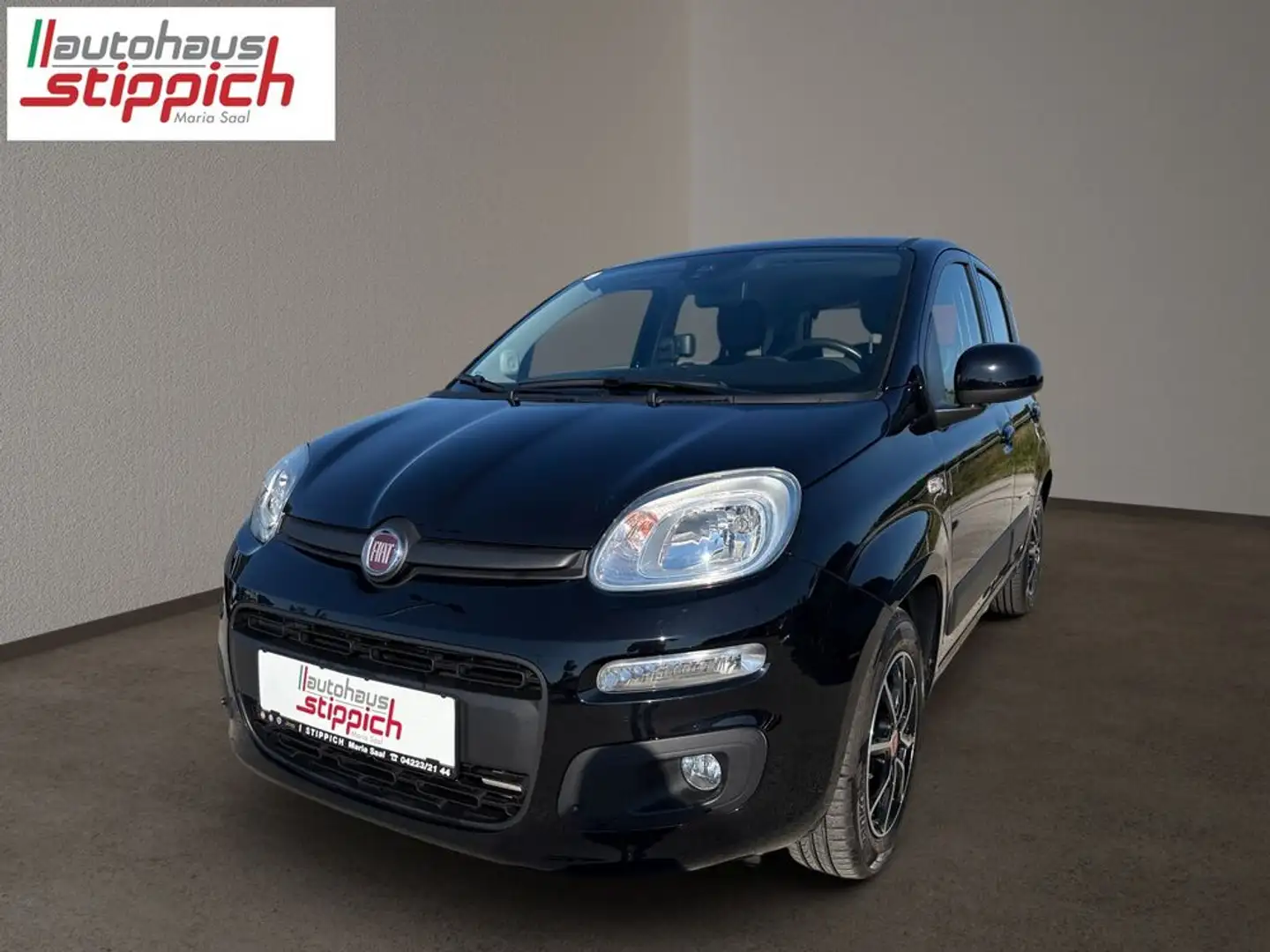 Fiat Panda 1,2 69 Lounge Schwarz - 1