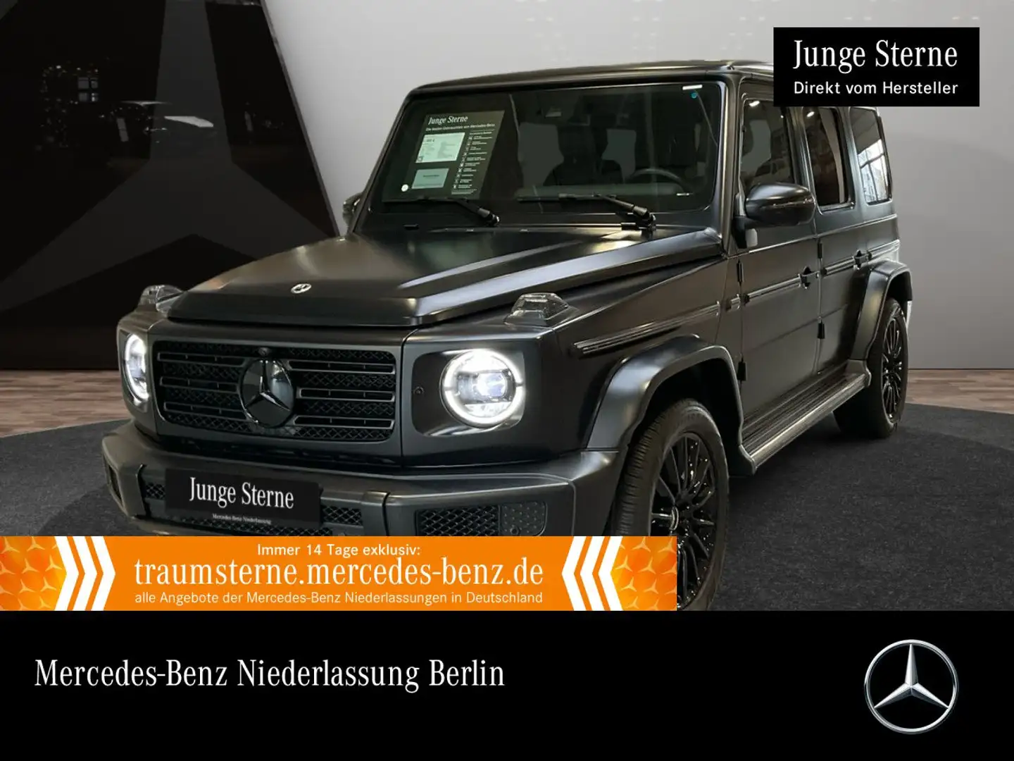 Mercedes-Benz G 400 d GSD+360+MULTIBEAM+FAHRASS+BURMESTER+20"+9G Noir - 1