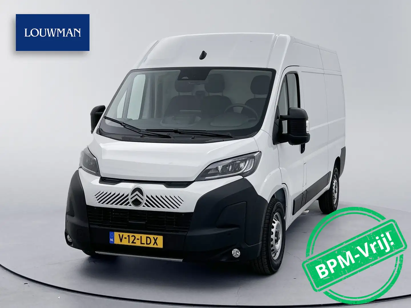 Citroen Jumper 2.2 BlueHDi 140 Automaat S&S L2H2 Navigatie Achter Blanco - 1