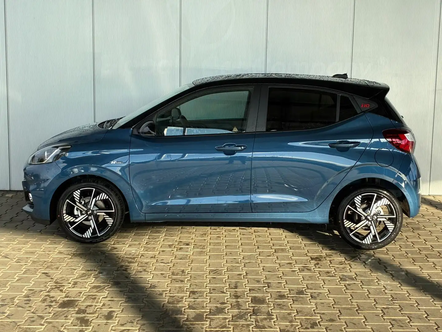 Hyundai i10 N-Line 1.0 T-GDI MT / Sitz + Lenkradheizung Kli... Blau - 2
