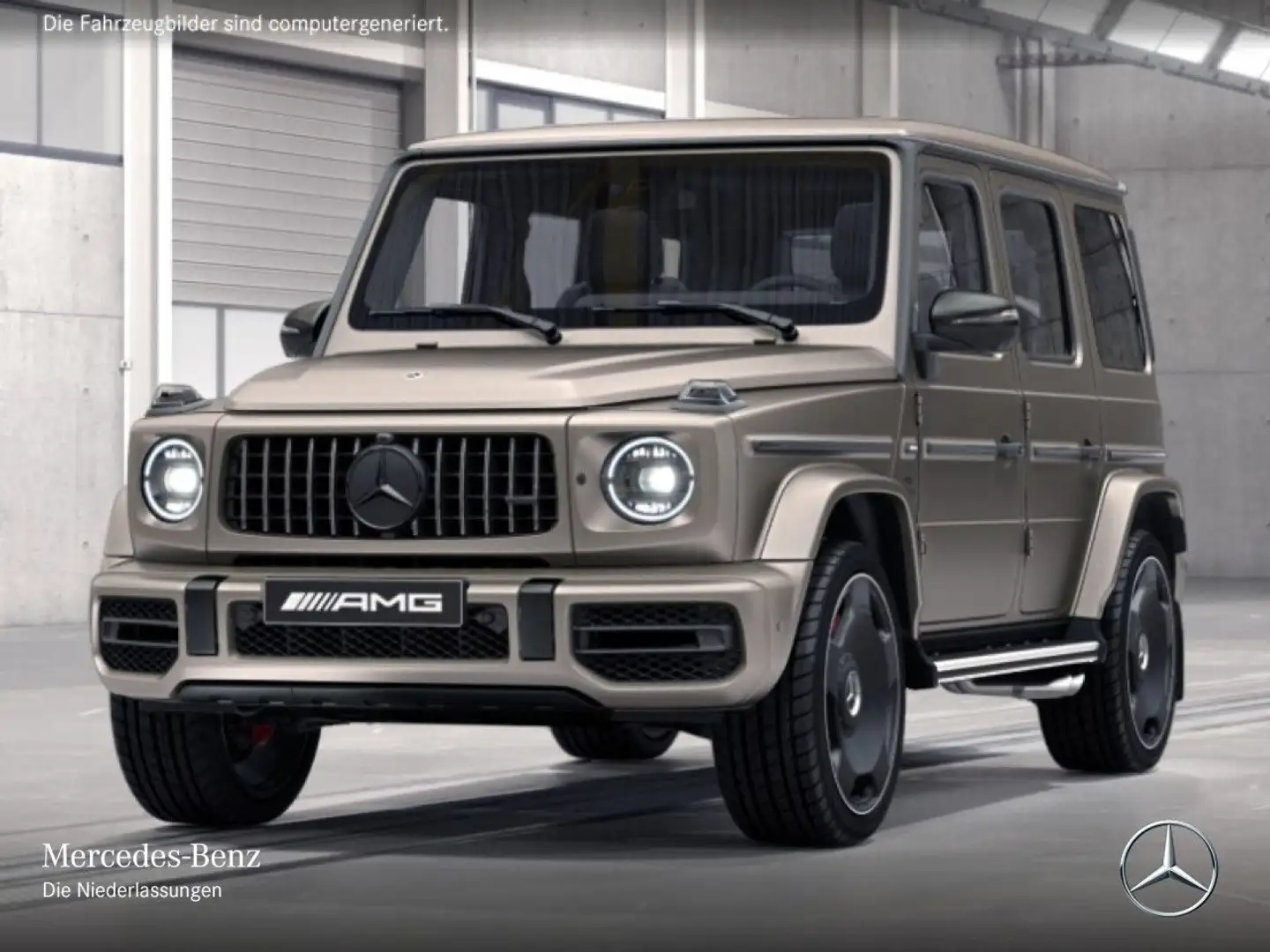 Mercedes-Benz G 63 AMG G 63 NIGHT+DRIVERS+GSD+360+AHK+MULTIBEAM+STHZG Gris - 2