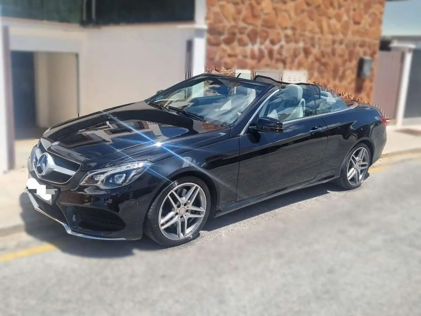 Mercedes-Benz E 400 Cabrio Aut. Negro - 1