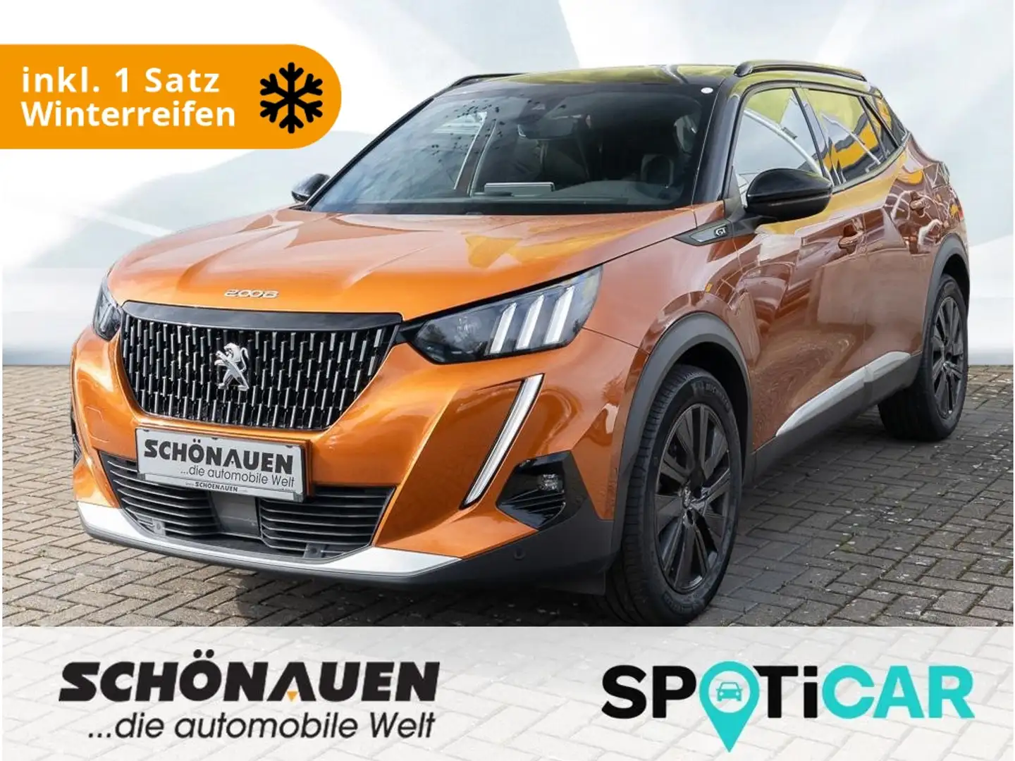 Peugeot 2008 GT PureTech EAT8 1.2 +PANORAMA+SHZ+RFK+MET+ Narancs - 1