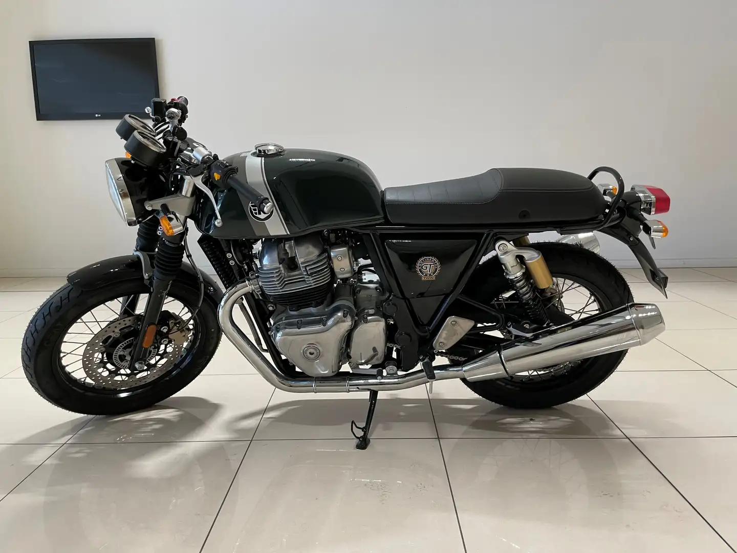Royal Enfield Continental GT Britisch Racing Green Verde - 1